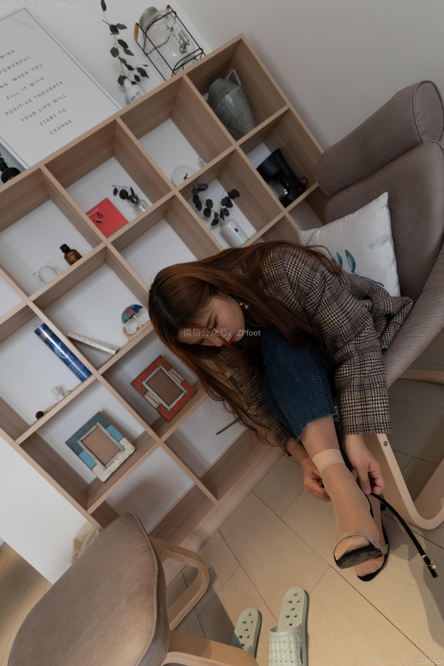 Mountain Tea Photography LSS NO.079 Jeans Small suit