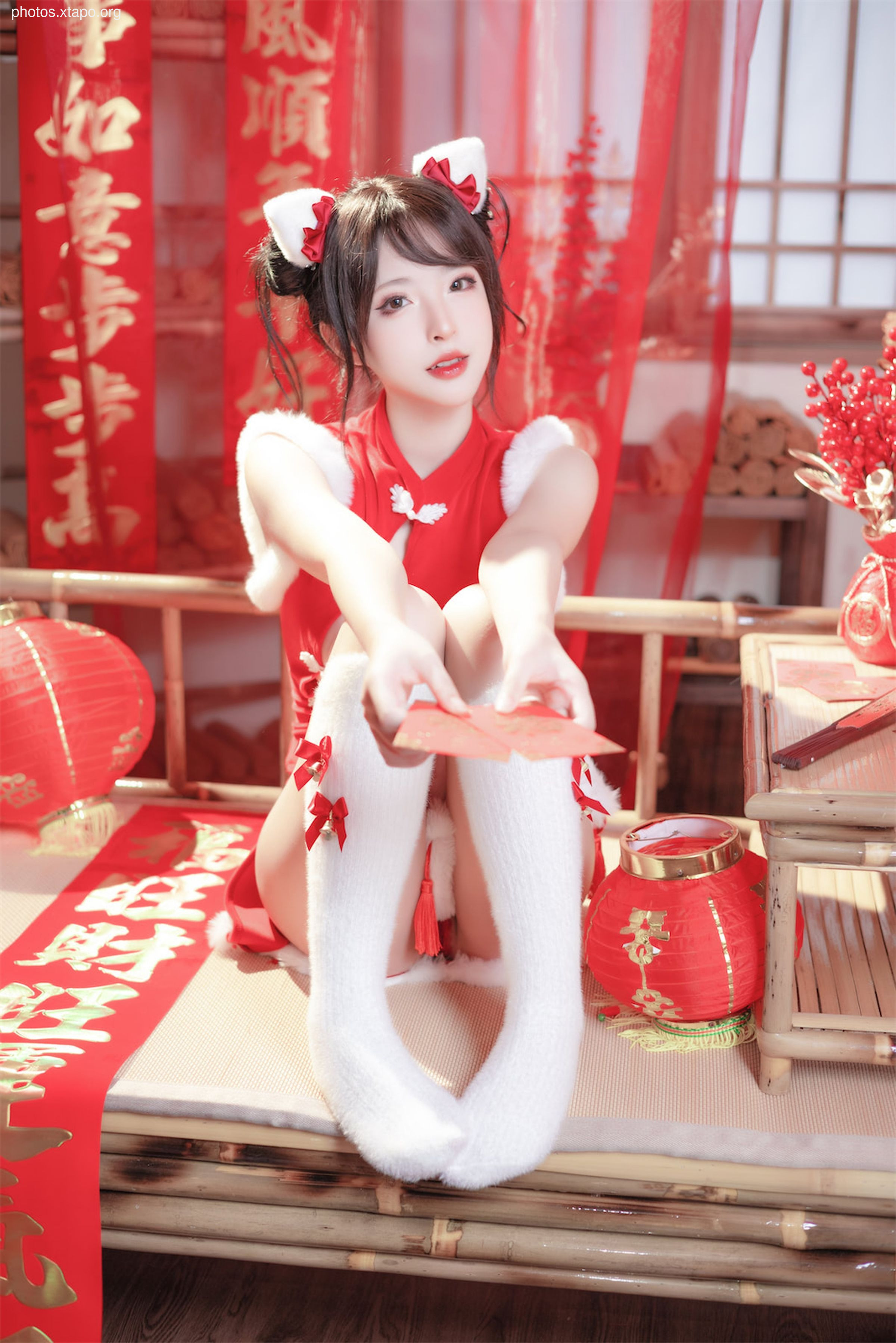 Shimizuya 2023 New Year Cheongsam 77P-770MB