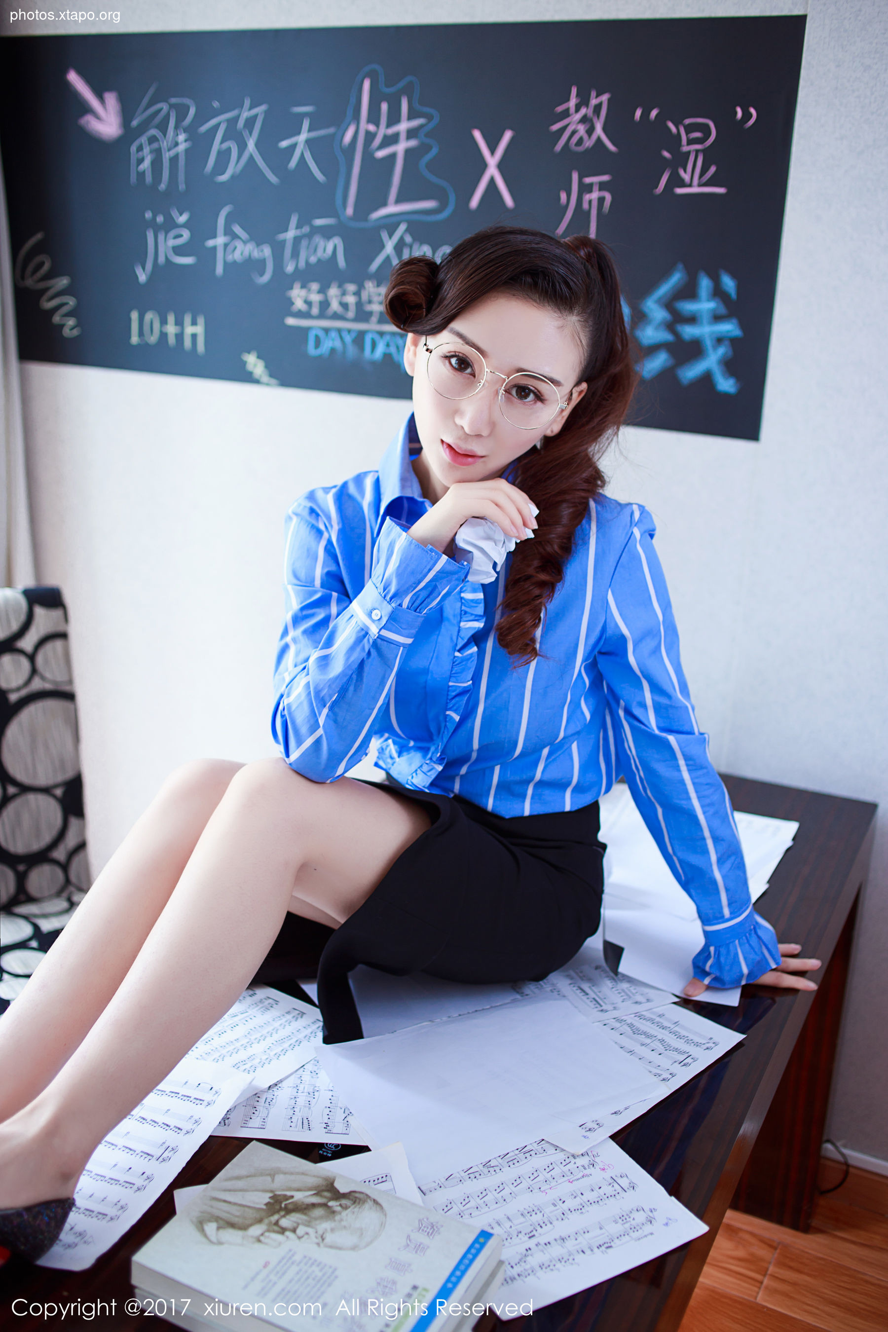 Sexy Goddess@性 性 性 Teacher OL Xiuren No.852