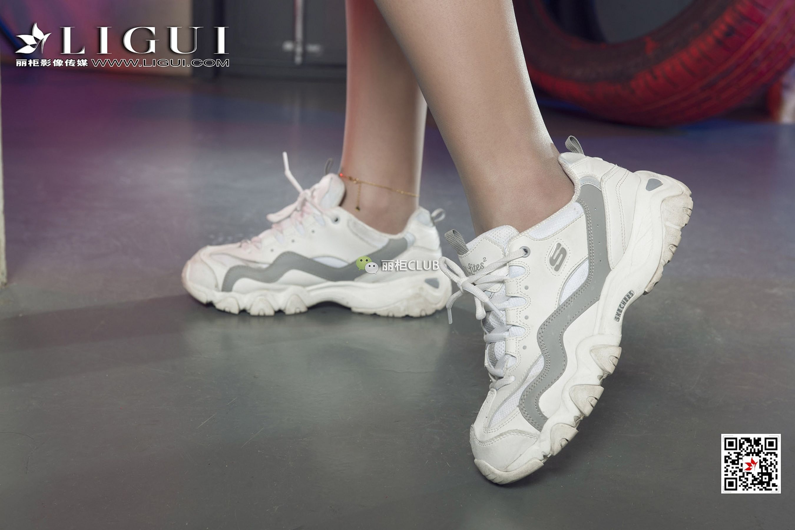 Leg Model Xiaoxiao Sports Wind Stockings Girl Ligui