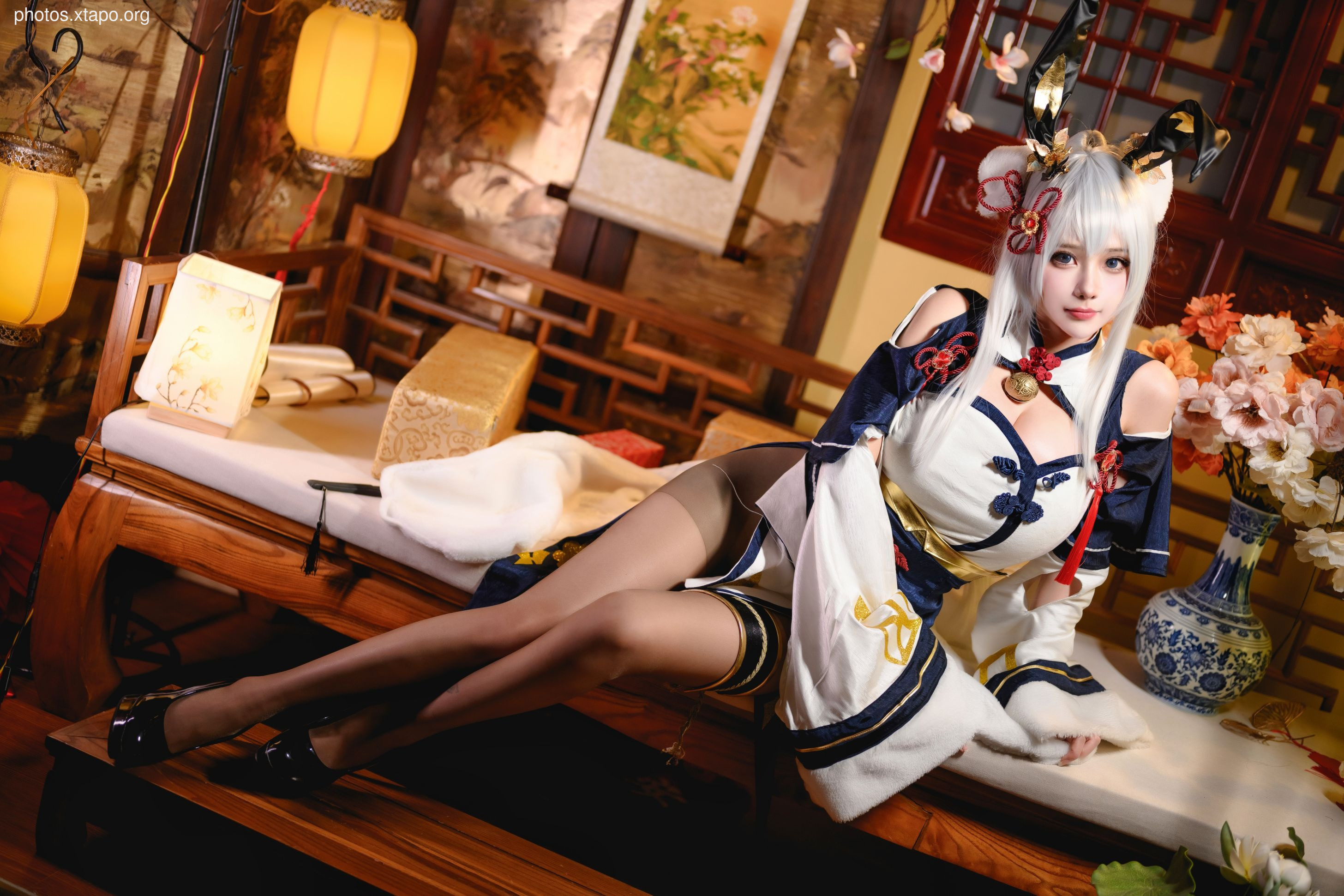 Gezi sauce cheongsam rabbit 21P-315MB