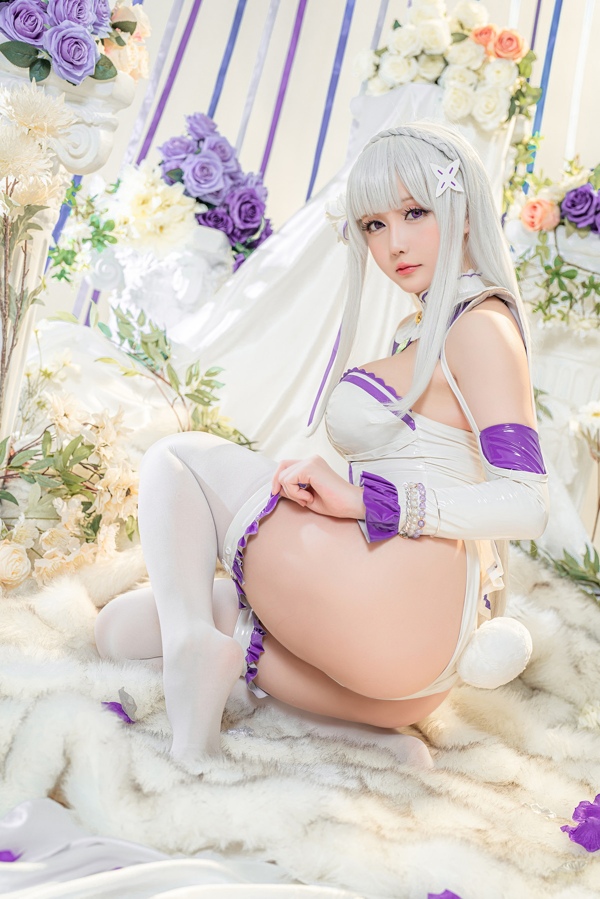 Hoshilily Miss Star Chichi Cosplay Emilia