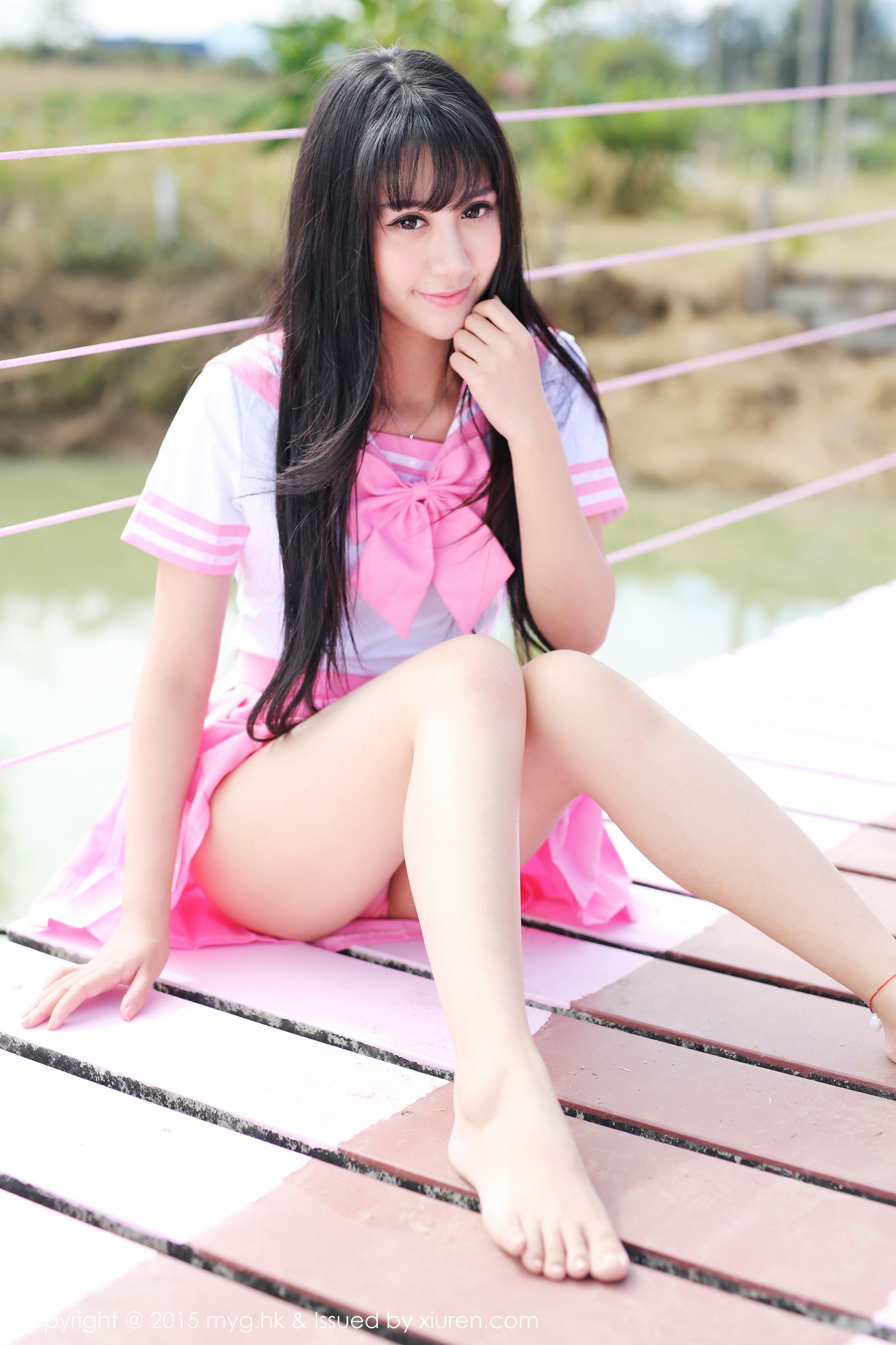 Yang Xiaoying's Pai County, Thailand school uniformhot pantsunderwear Meiyuan Pavilion Mygirl VOL.099