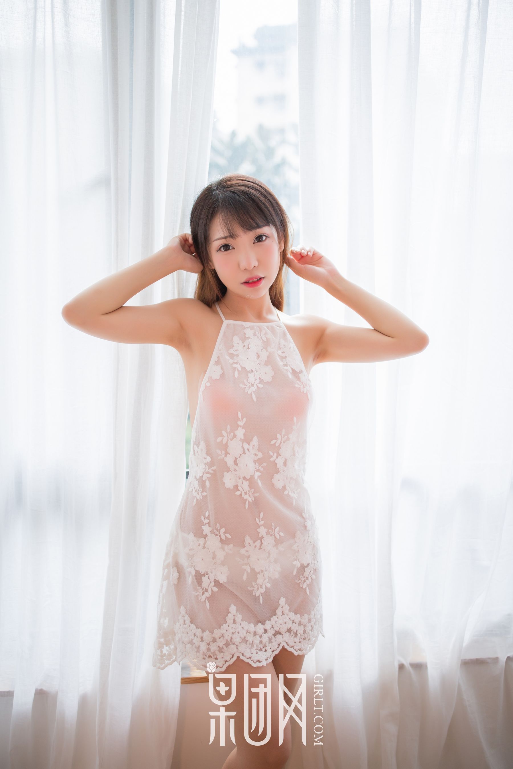 Cute loli boldly try lace temptation Fruit Group Girlt Xiongchuan Ji Xin No.012