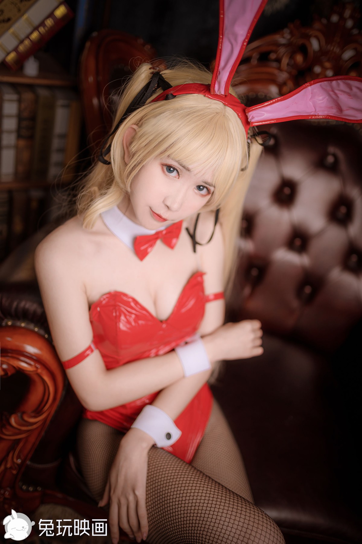 Rabbit Play Movie Cosplay Bunny Girl Red and Black