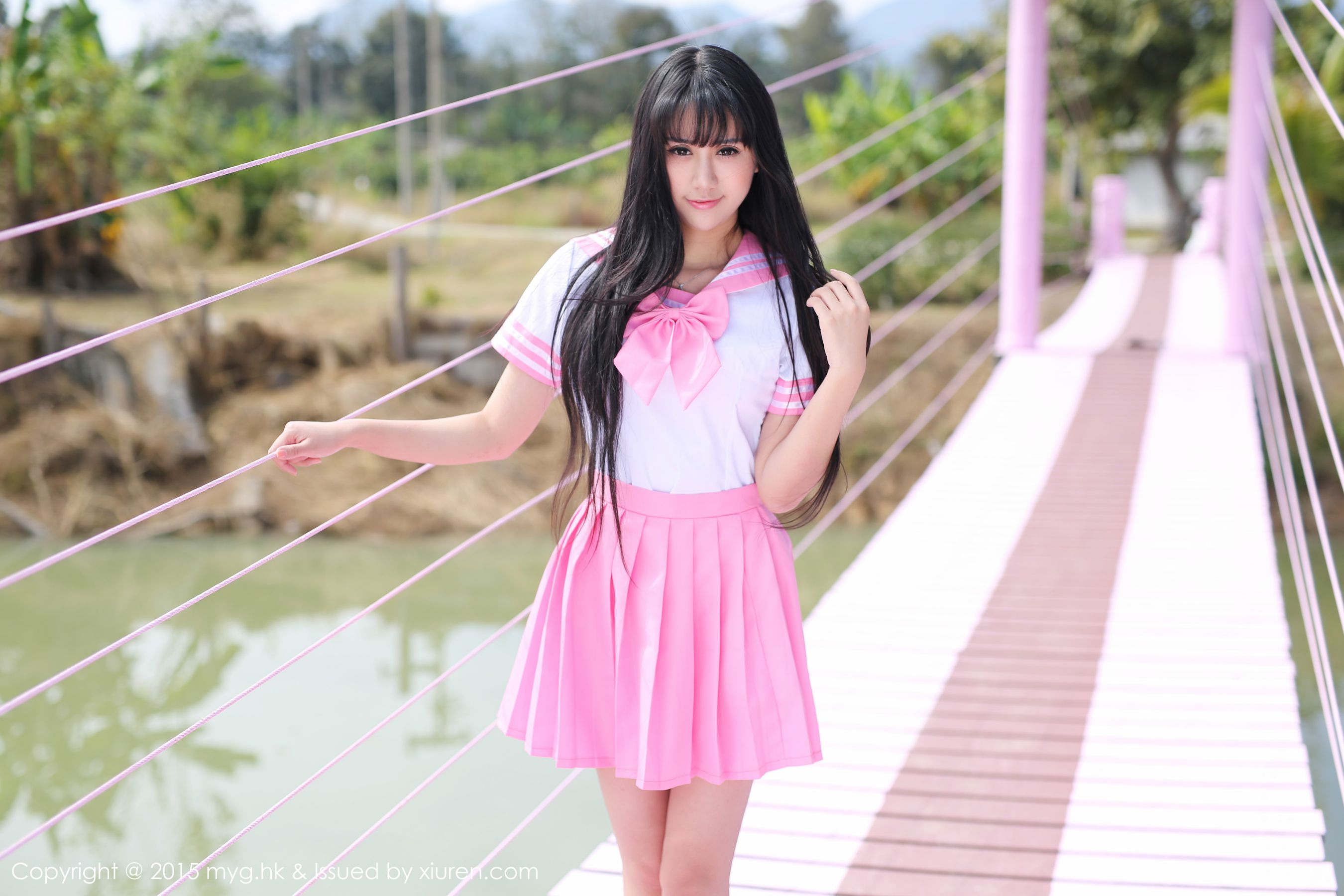 Yang Xiaoying's Pai County, Thailand school uniformhot pantsunderwear Meiyuan Pavilion Mygirl VOL.099