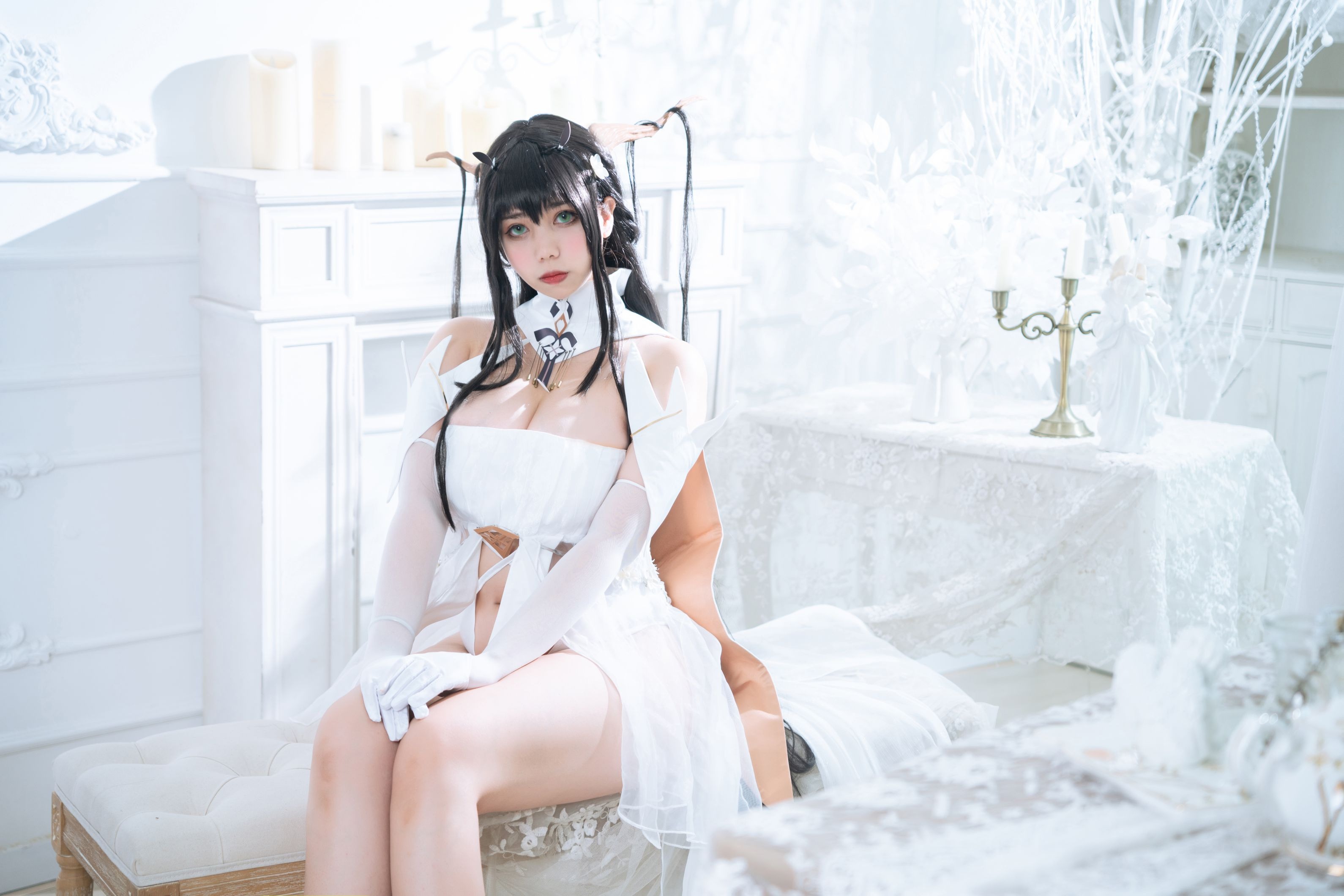 Charm Hitomi Meroko 001 Blue Line Real Estate 53P-486MB