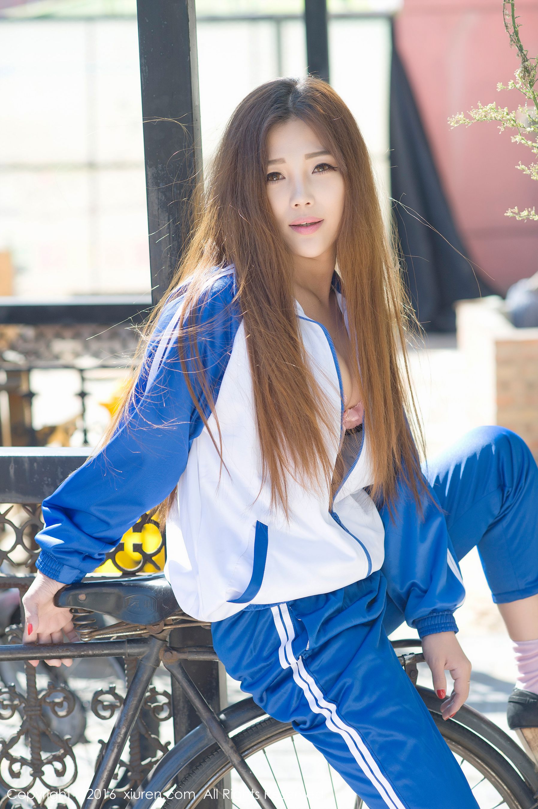 Zhou Yuran's High School Uniform Outdoor Blasting Milk, Classic Japanese School Uniform Xiuren Xiuren No.651