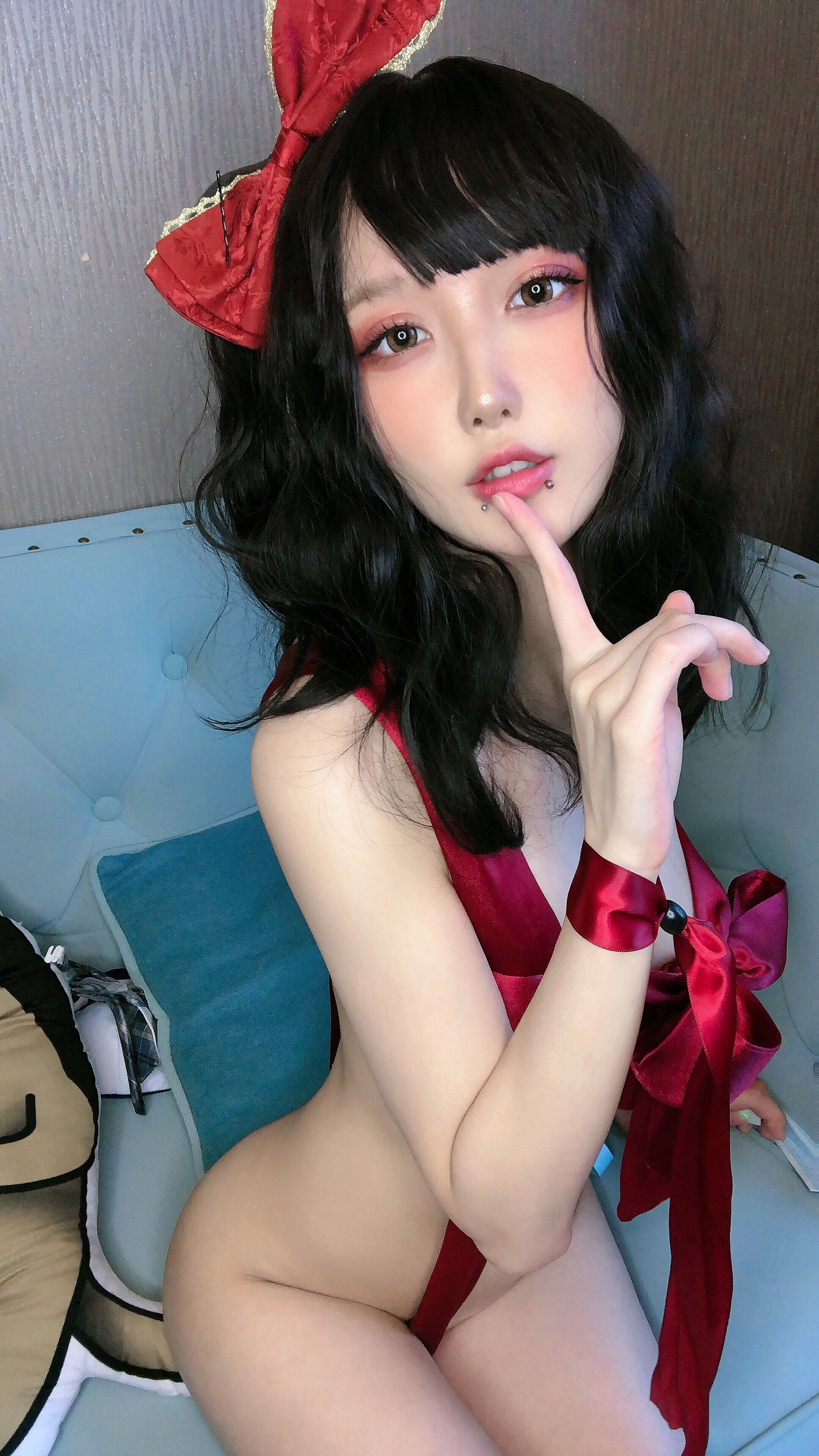 Net Red Coser Photo Anime blogger A Bao is also a rabbit mother -Tanabata gift box