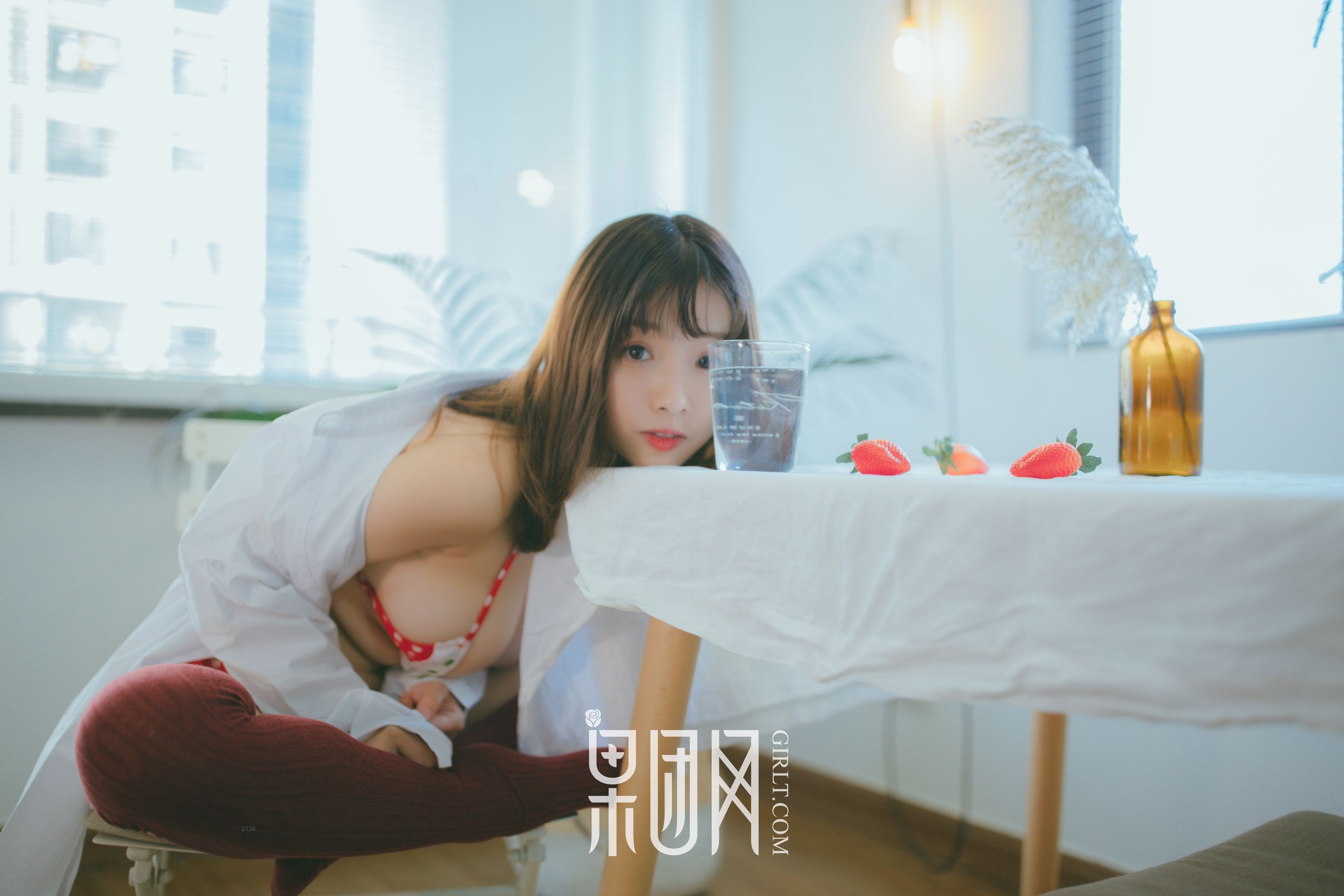 The sweet daily life of the strawberry girl Fruit Group Girlt Xiongchuan Jixin No.030