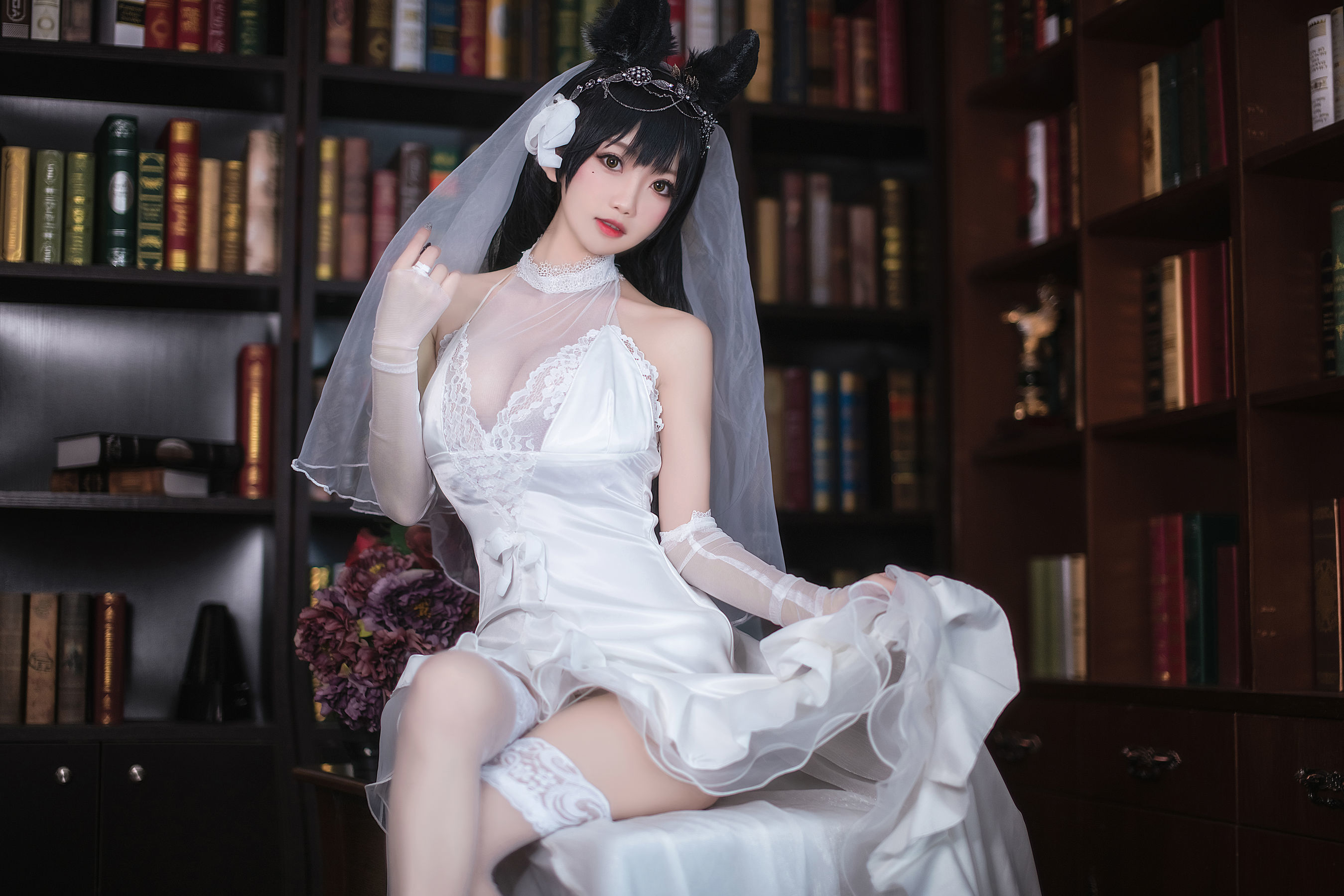 Loli cos Ghost Animal Yao -Kuagang Flower Marriage