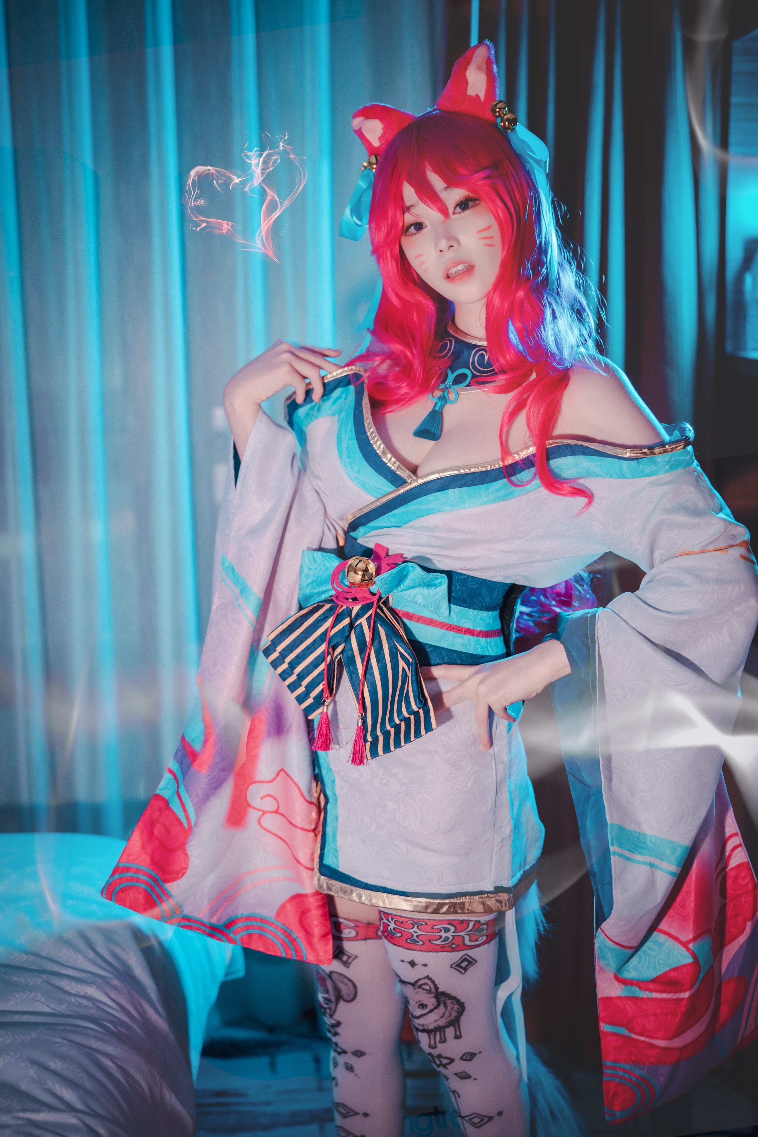 DJAWA Photo – Bambi (밤비) : “Spirit Blossom Ahri (League of Legends)” 145P