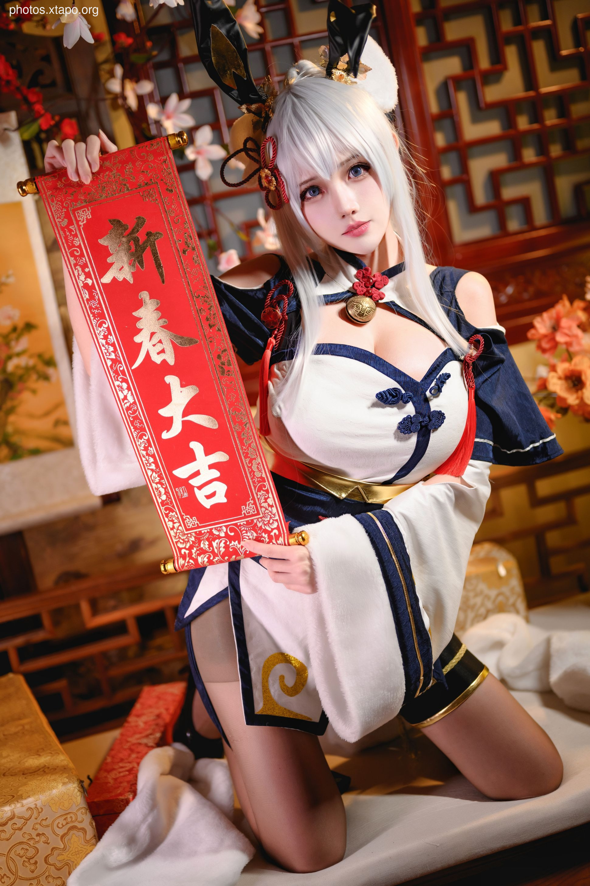 Gezi sauce cheongsam rabbit 21P-315MB