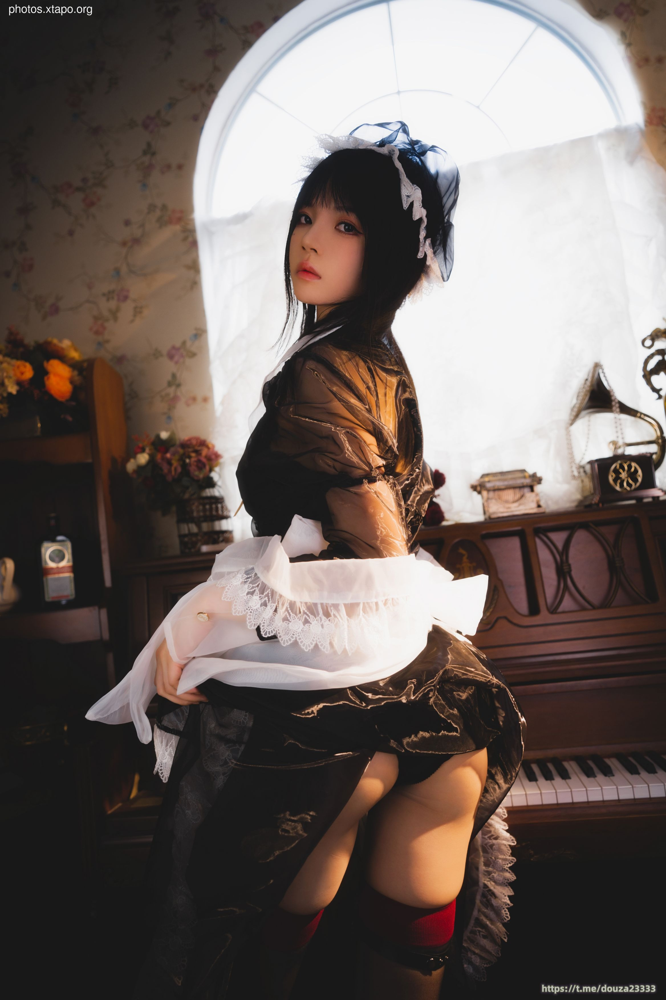 Sakura Tao Miao December 2023 Transparent Maid (March 1 Reward Group Resources)