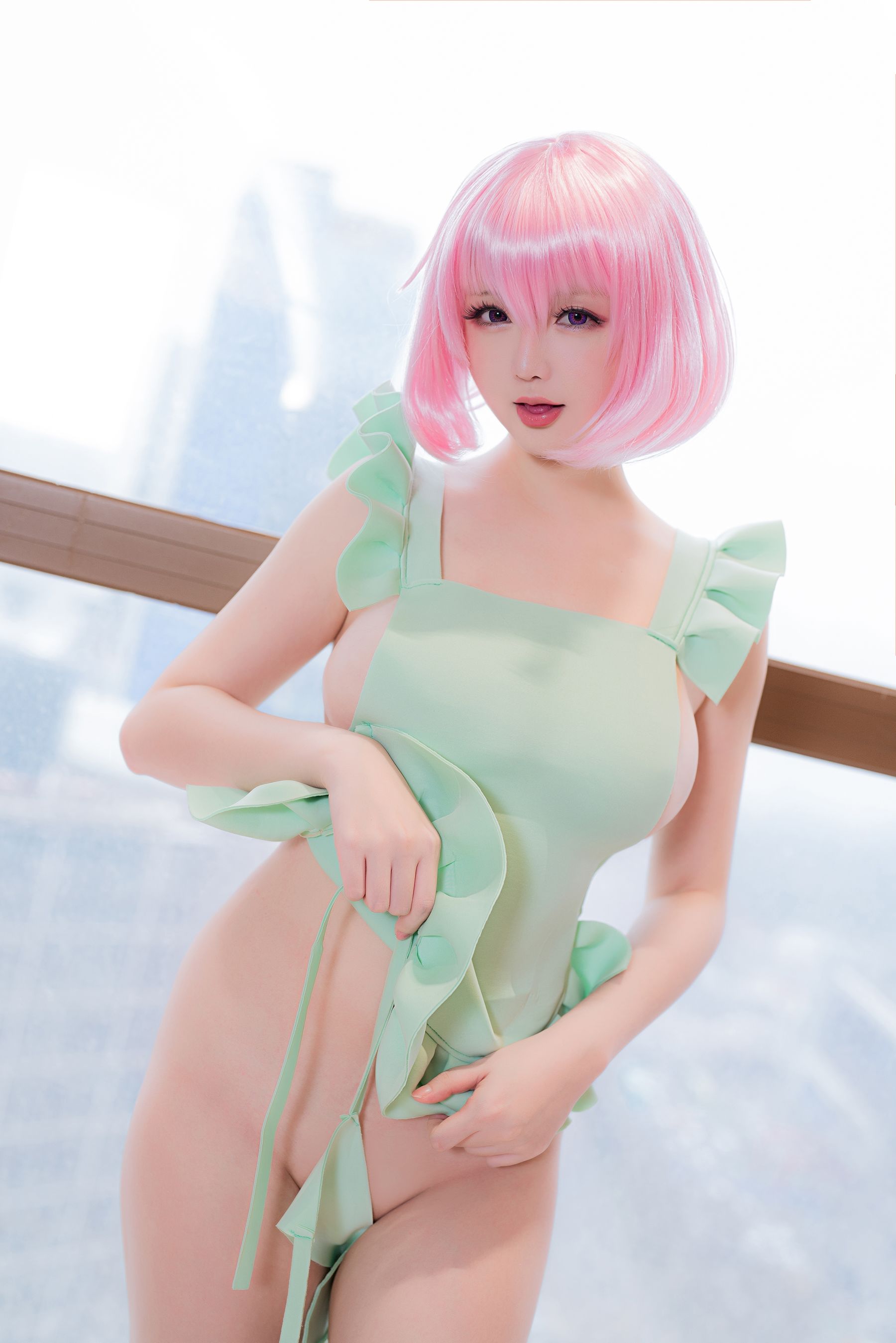 Welfare COS Miss Coser Sister Star Zhi Zhi Zhi -Valentine's Day Dream set group