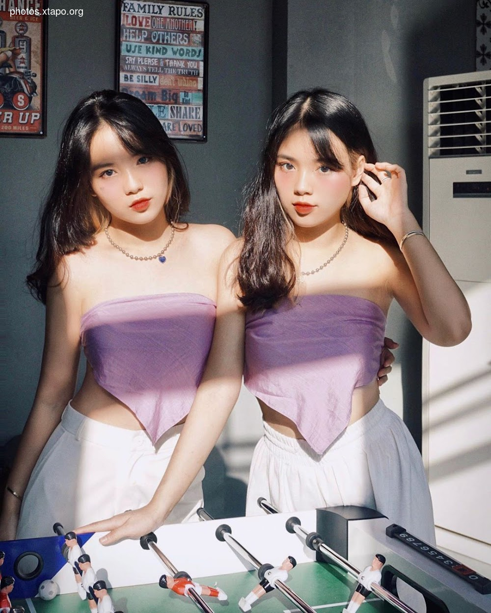 Twins Nguyen Thanh Nga Nguyen Thanh Hang,