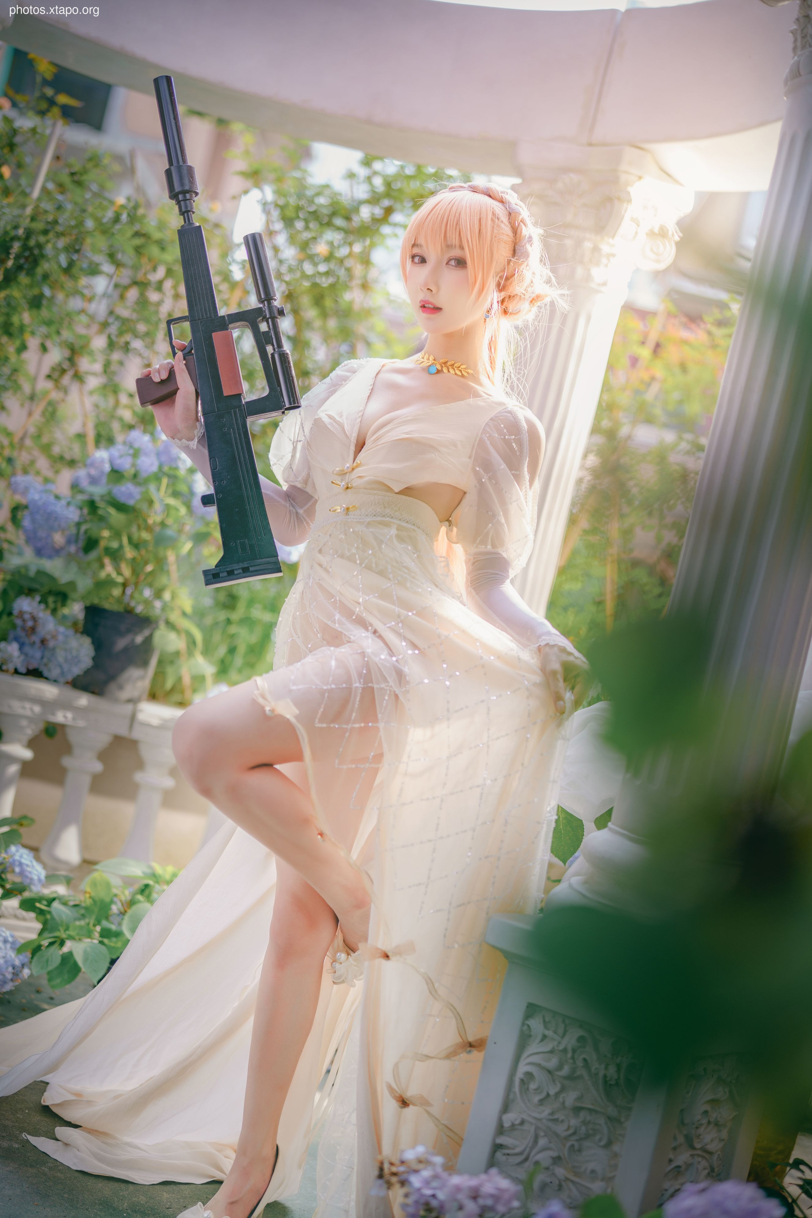 Abao is also the captain of Rabbit Mother Figure OTS14