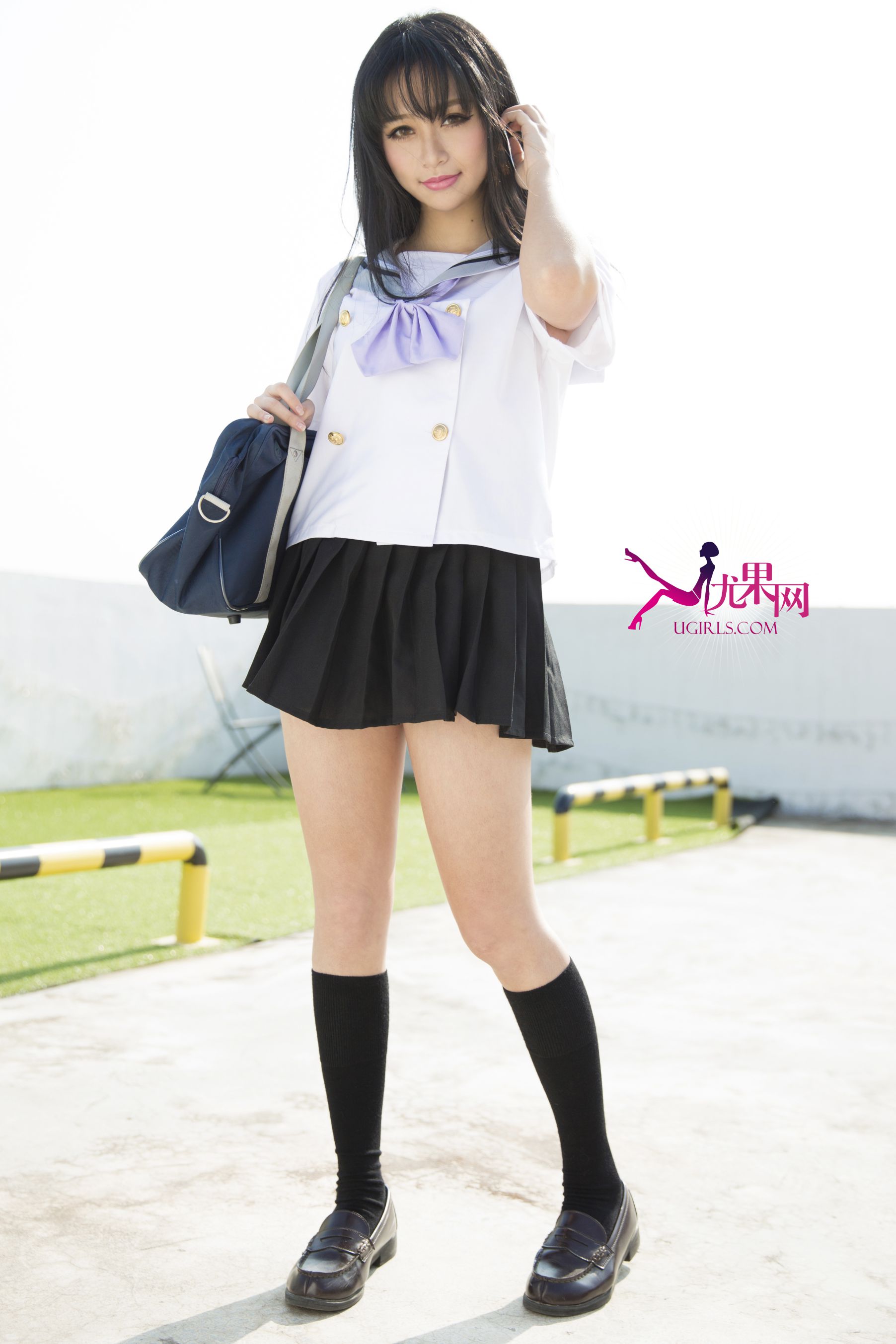 Sora Japanese School Uniform Girl Log Ugirls Ugirls U142