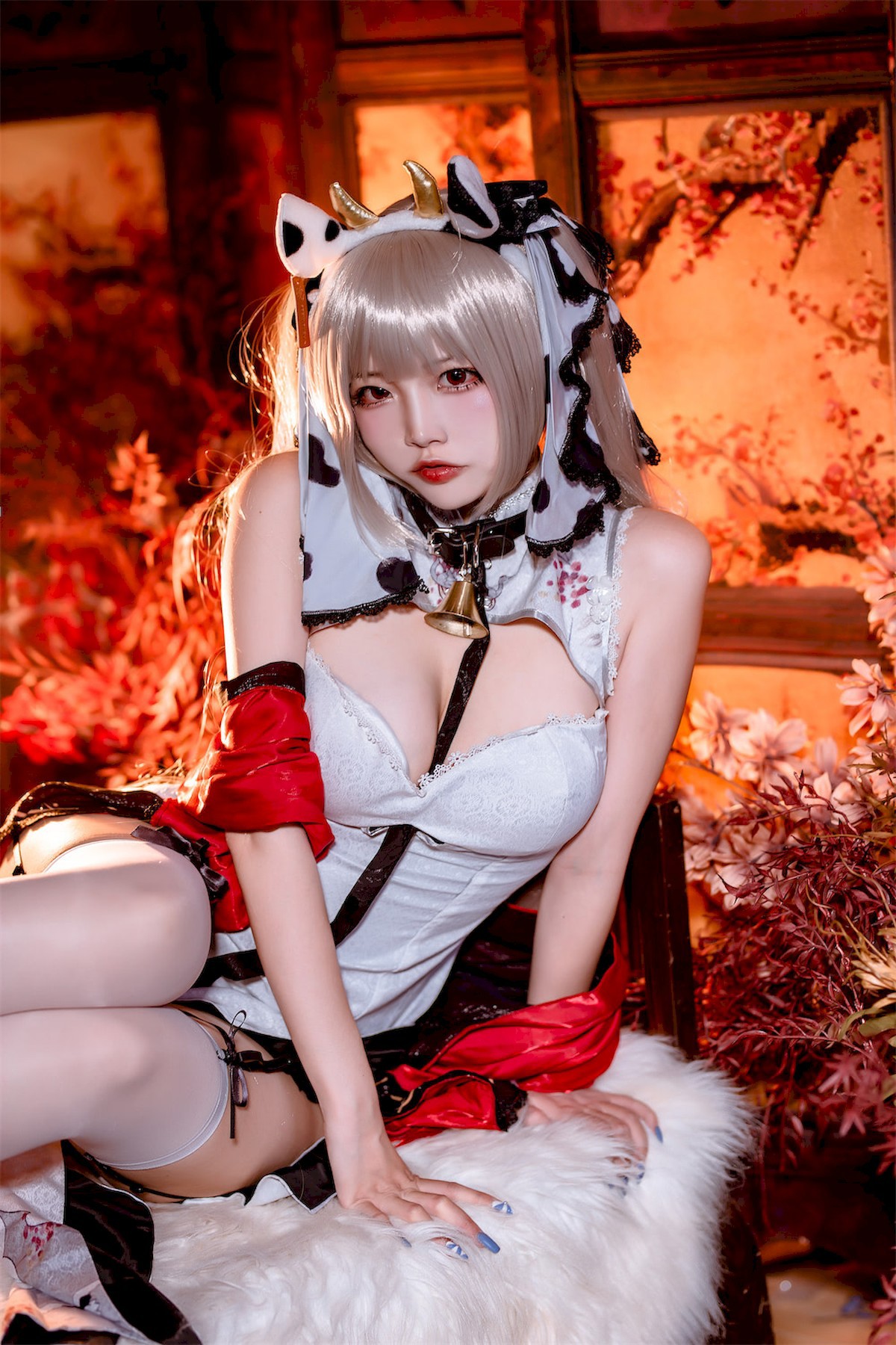 Cosplay Nisa Azur Lane Awesome Cheongsam