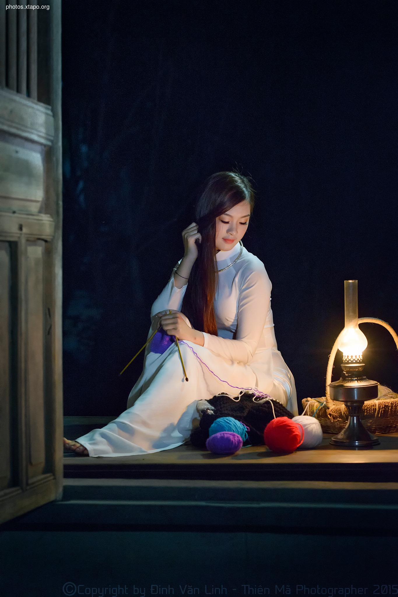 The story of the knitting