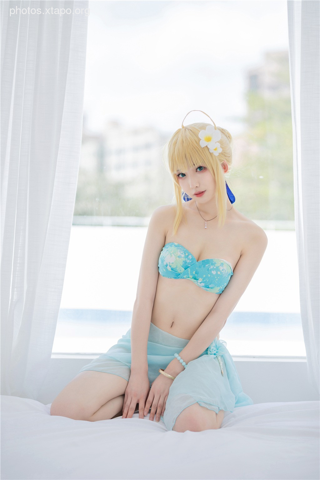 Frontier v - Artoria Pendragon Swimsuit 40P45M