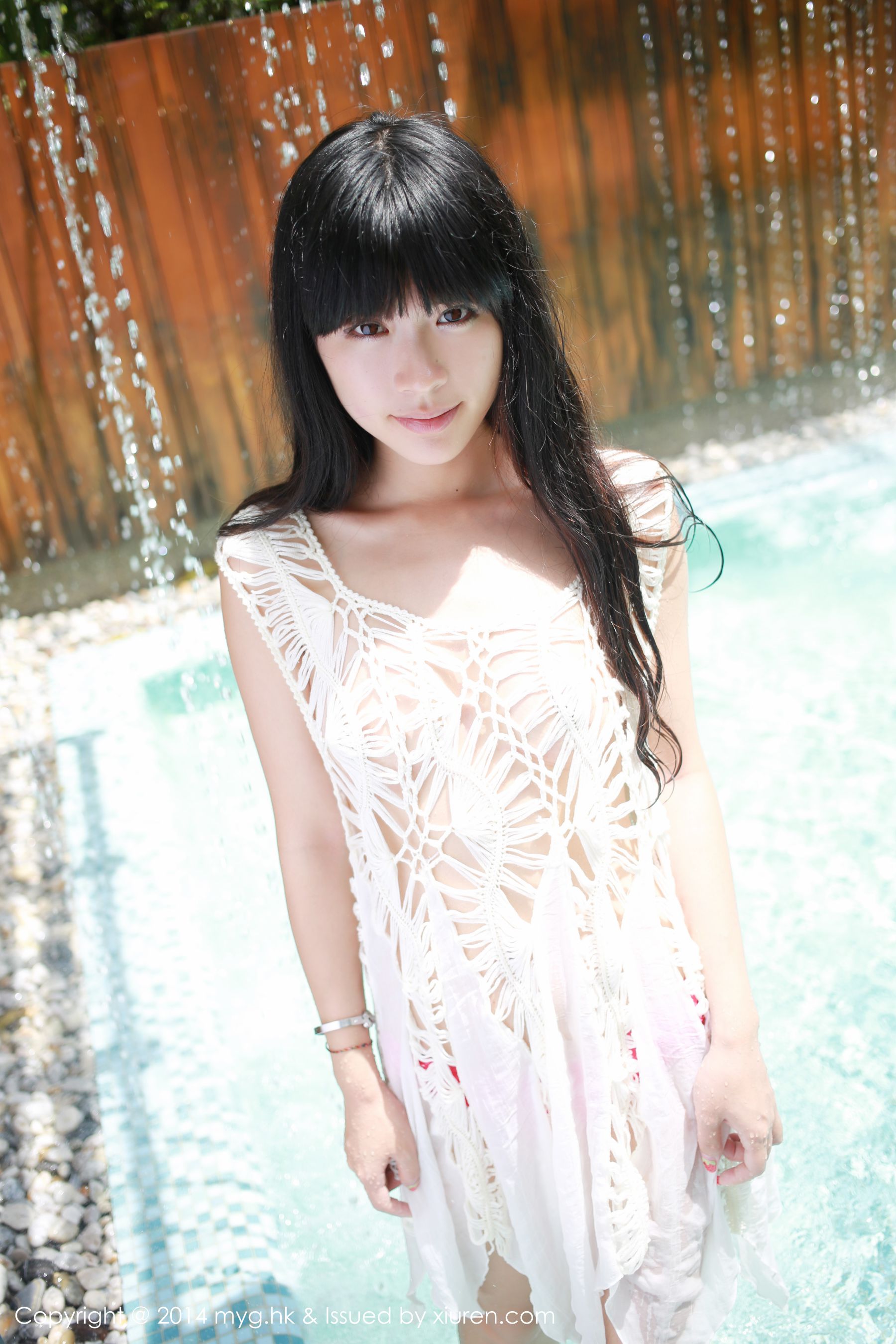 Liu Xueni Verna The First Set of Thailand Travel Miyuan Pavilion Mygirl VOL.019
