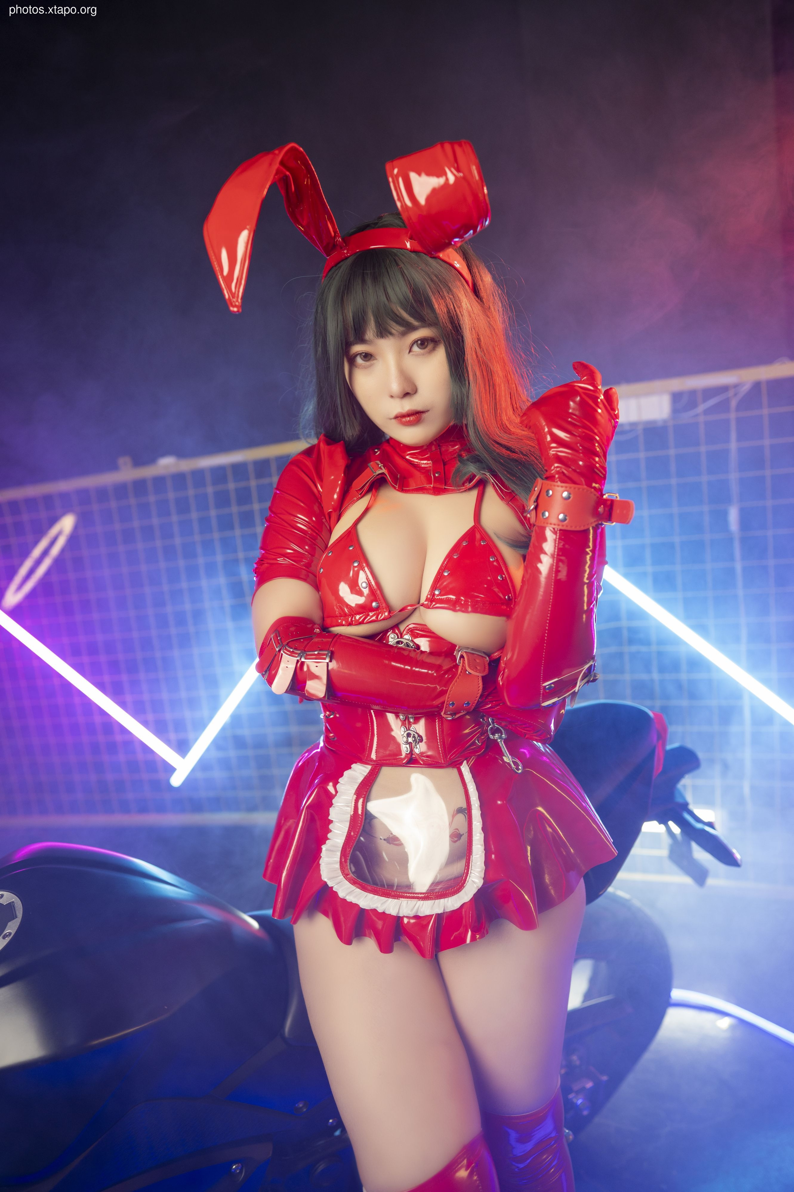 A_ i Dita Dark Rabbit Girl 40P-618MB