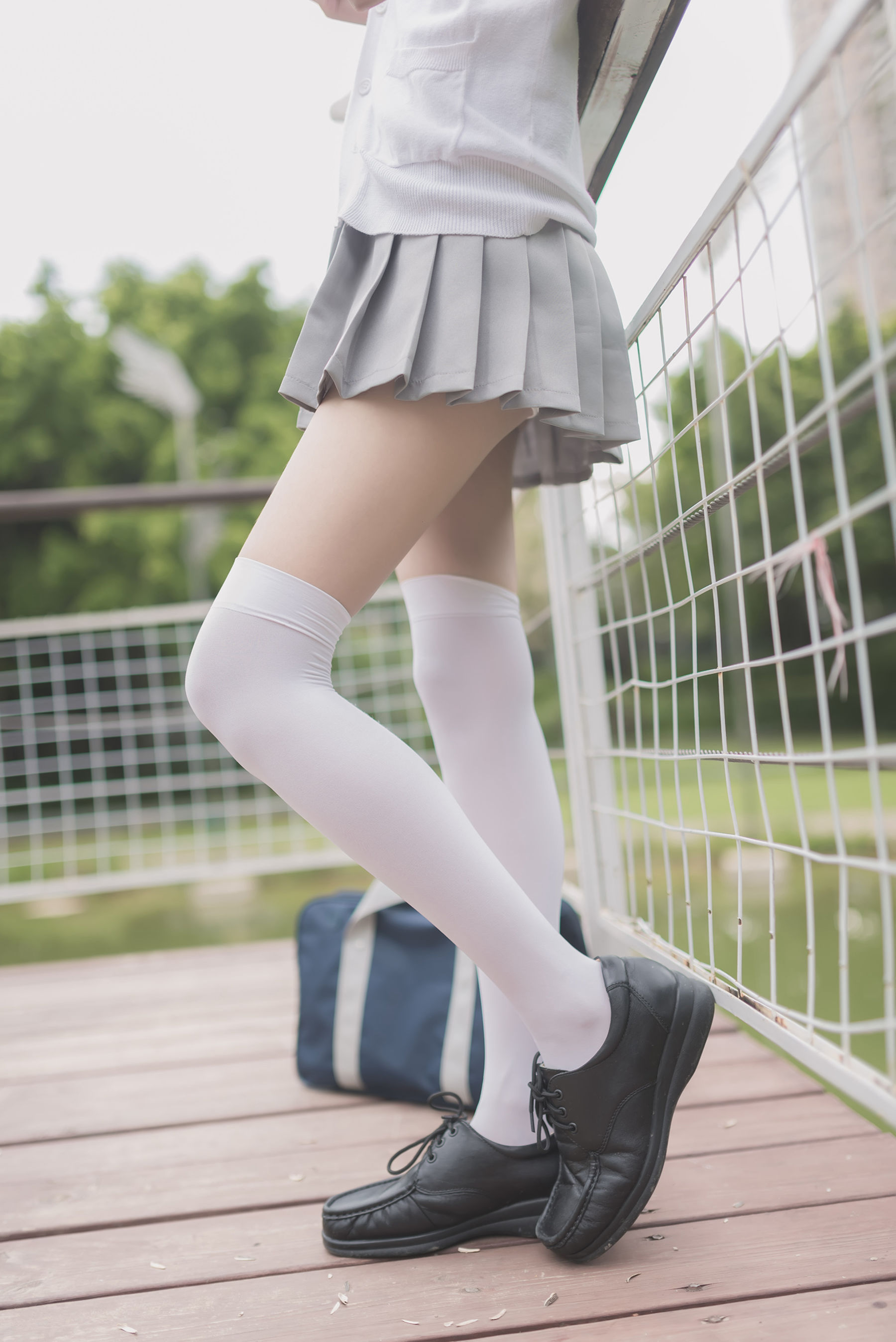 Field of Wind No.144 JK girls outdoor extreme temptation