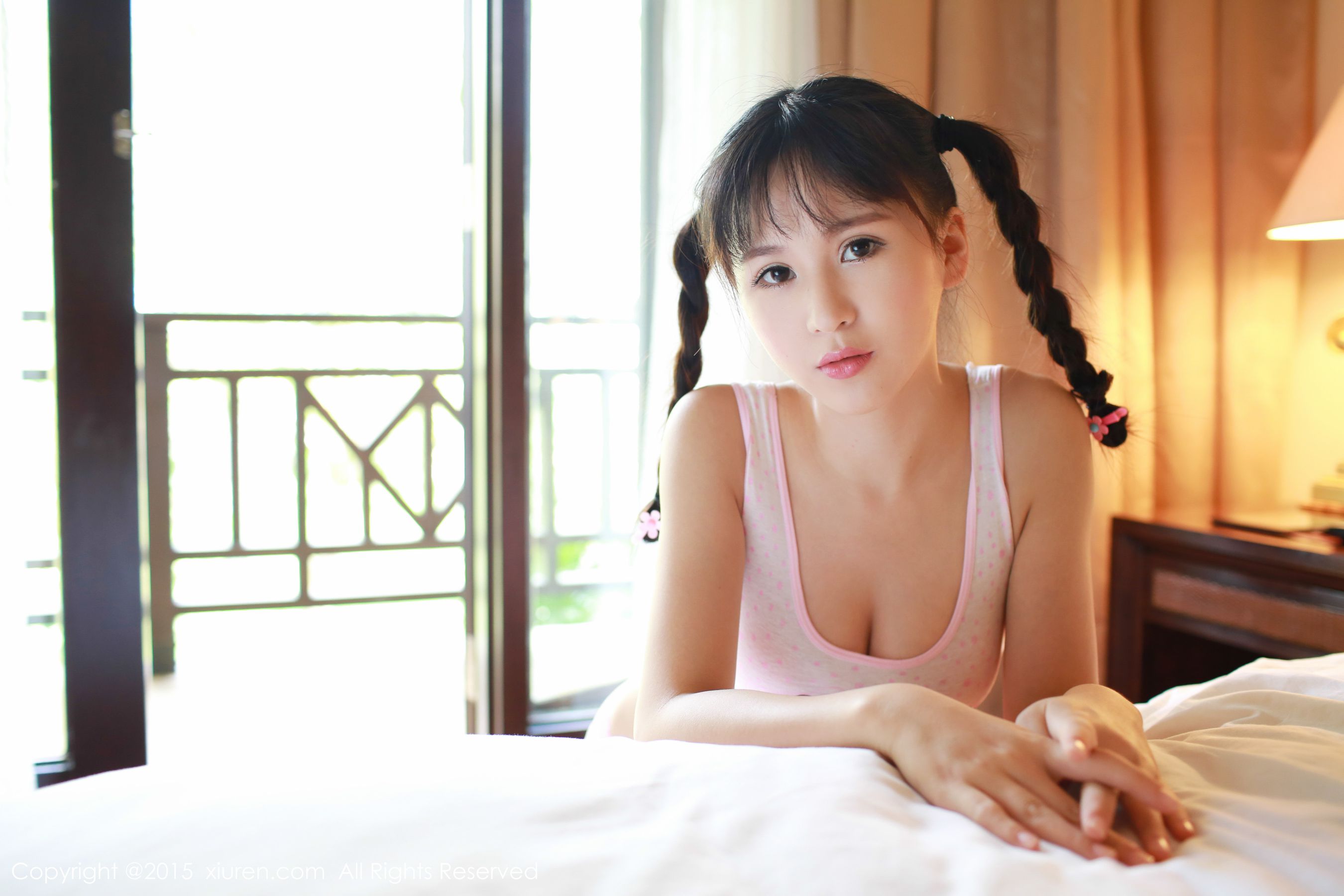 Tang Yuchen Tyc's Longmu Island Travel 3 set of cute underwear series Xiuren No.412