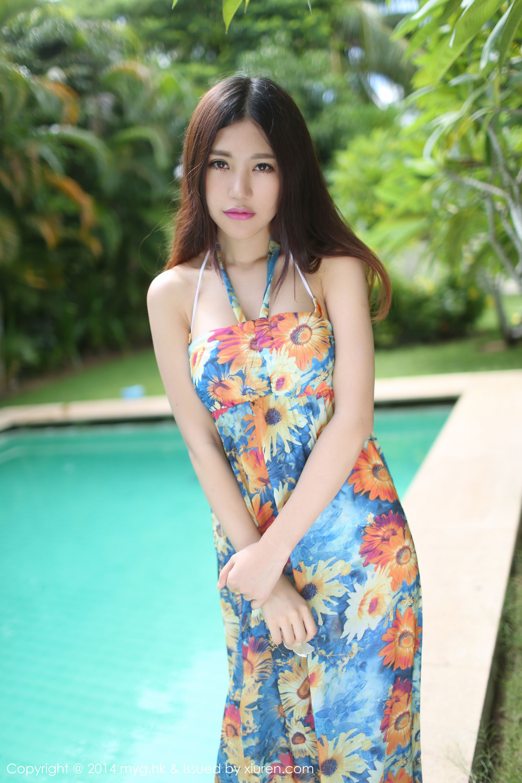 Qilijia ULA Sanya Travel 2 sets of bikinilong skirt Miyuan Pavilion MyGirl VOL.057
