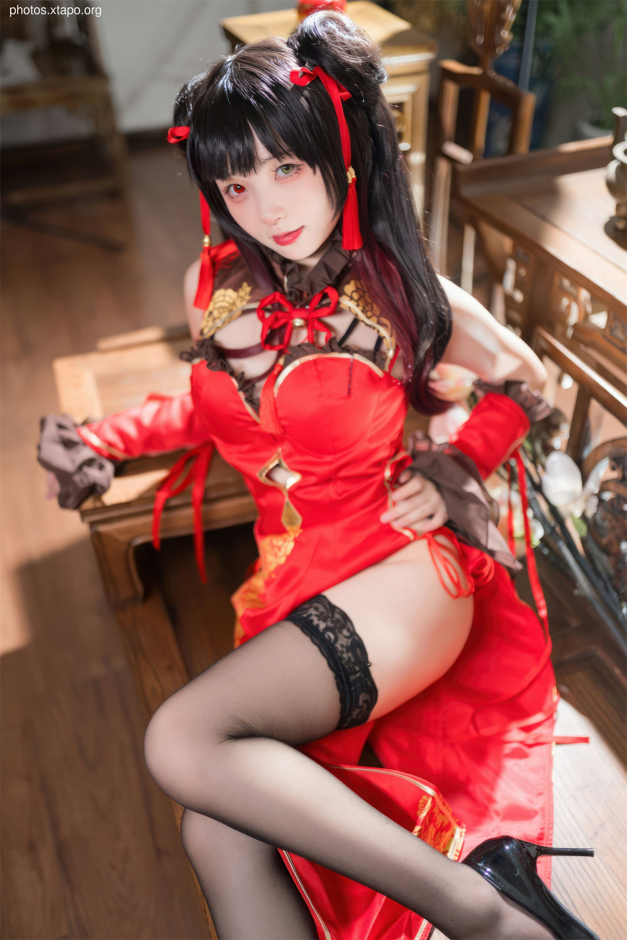 Flower Bell Tokisaki Kurumi Cheongsam 66P