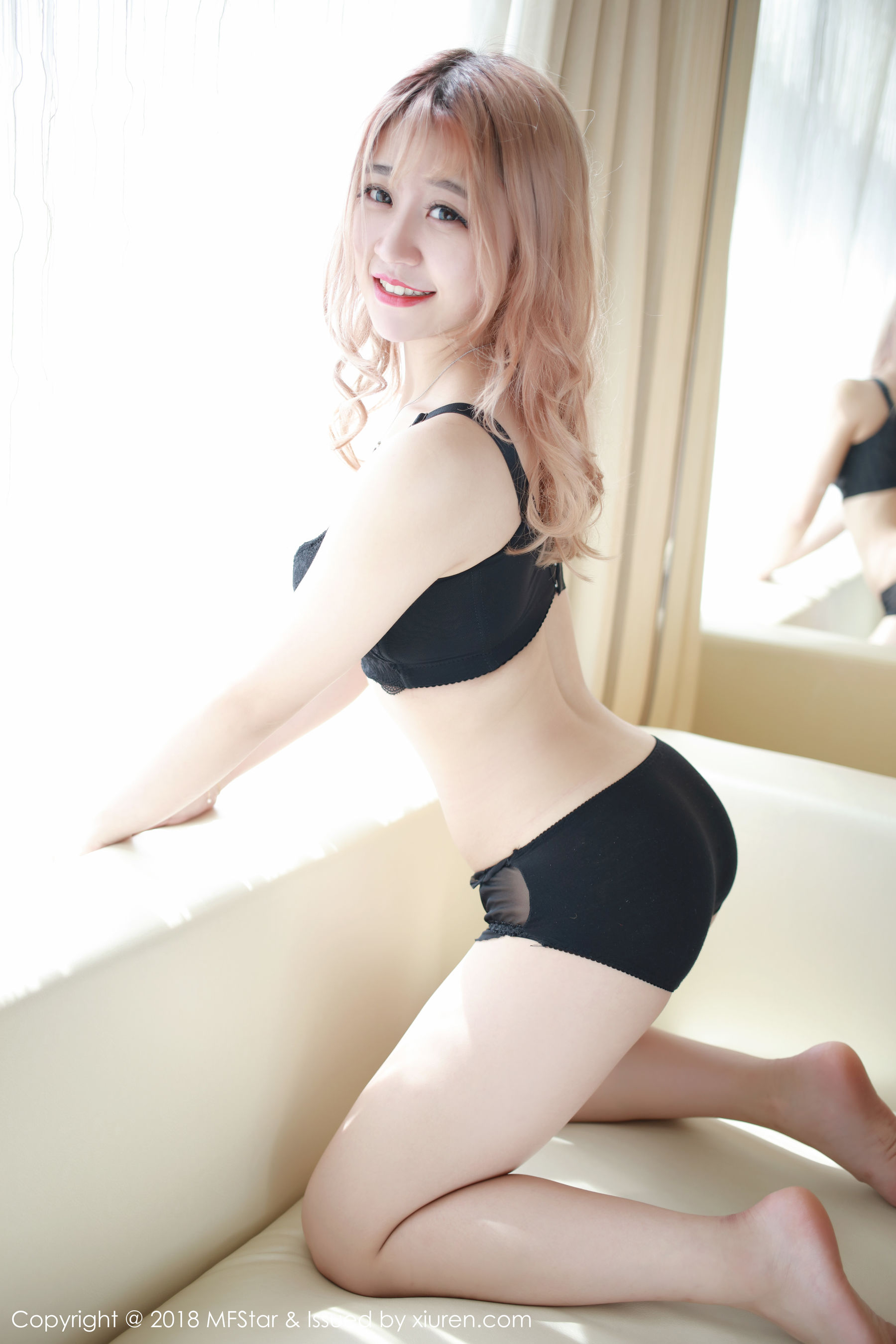 Quiet Tobey Blonde Beauty with Qiong Model Academy MFStar Vol.120