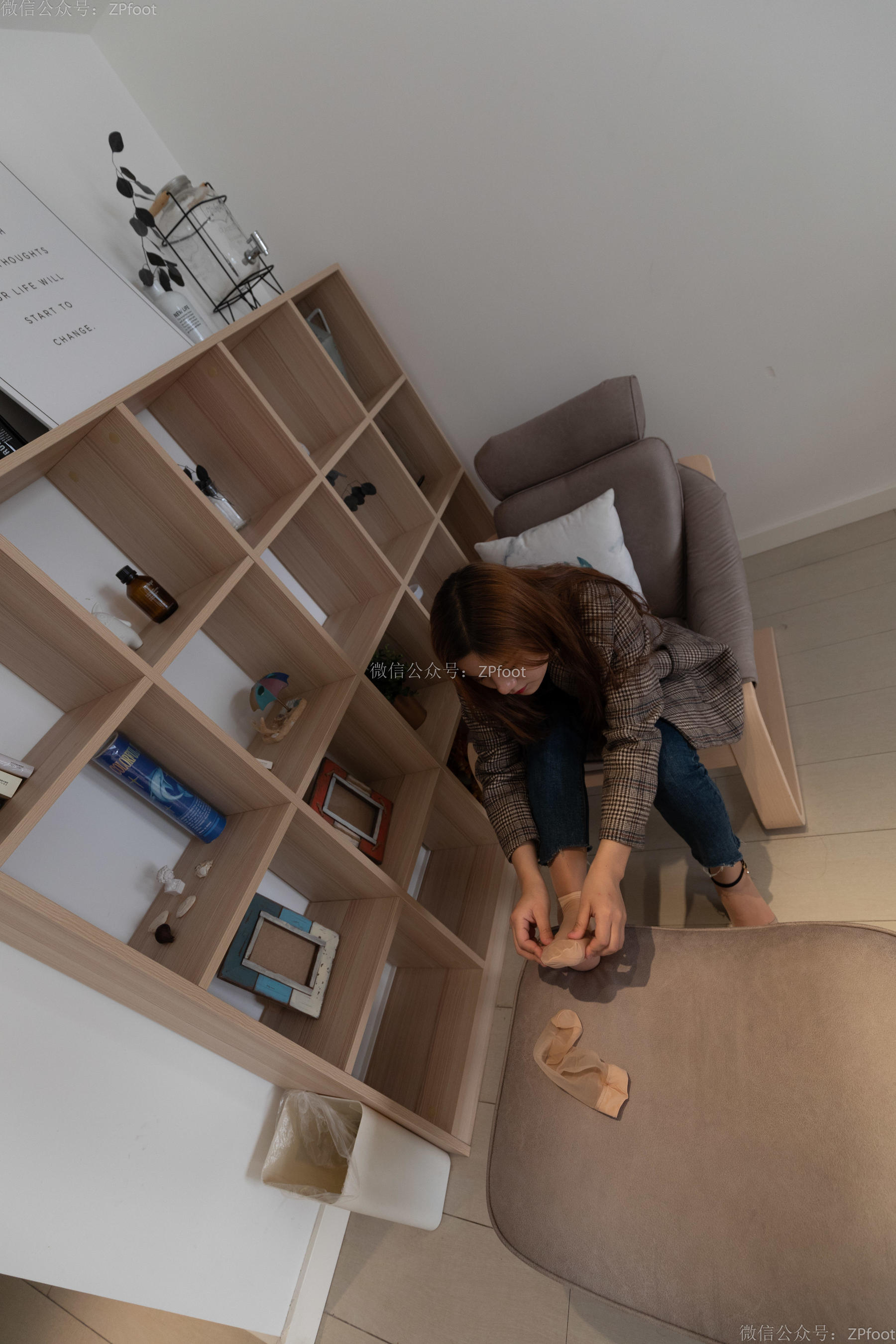 Mountain Tea Photography LSS NO.079 Jeans Small suit