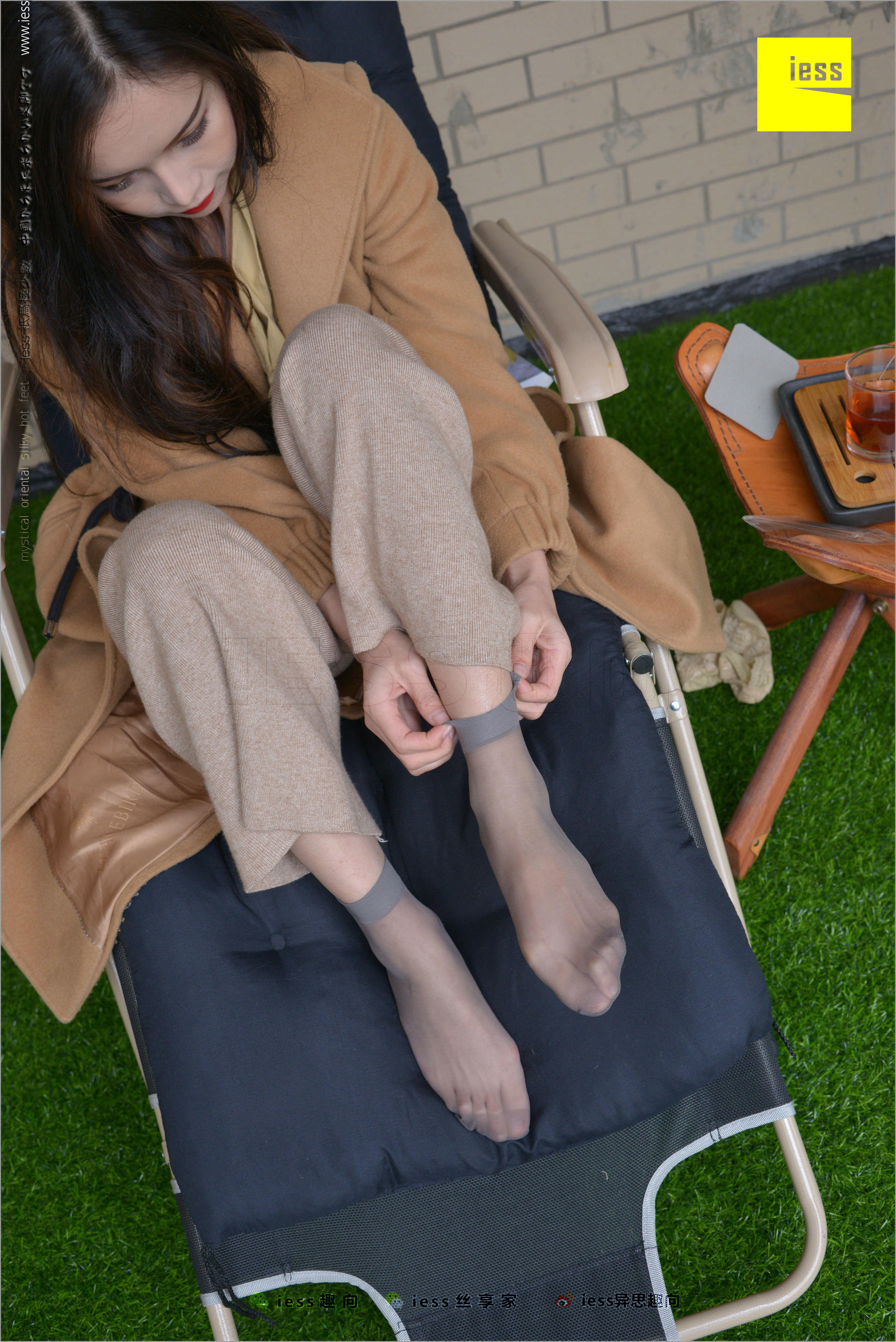 Xiaoyu's Little Feather, Ship socks, short silk and peace shoes streamlined version Different Thoughts to IESS Silk Foot Bento 218