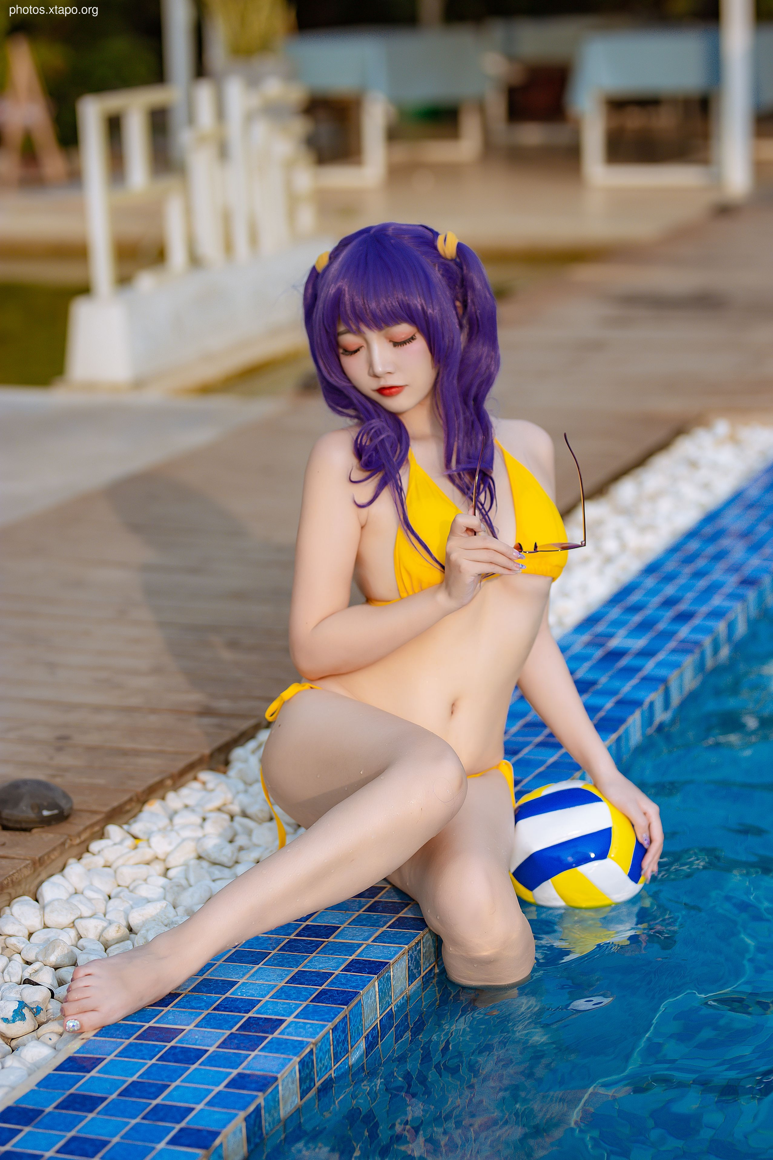 Erzuo Nisa Blue Bora Swimsuit 20p-364MB