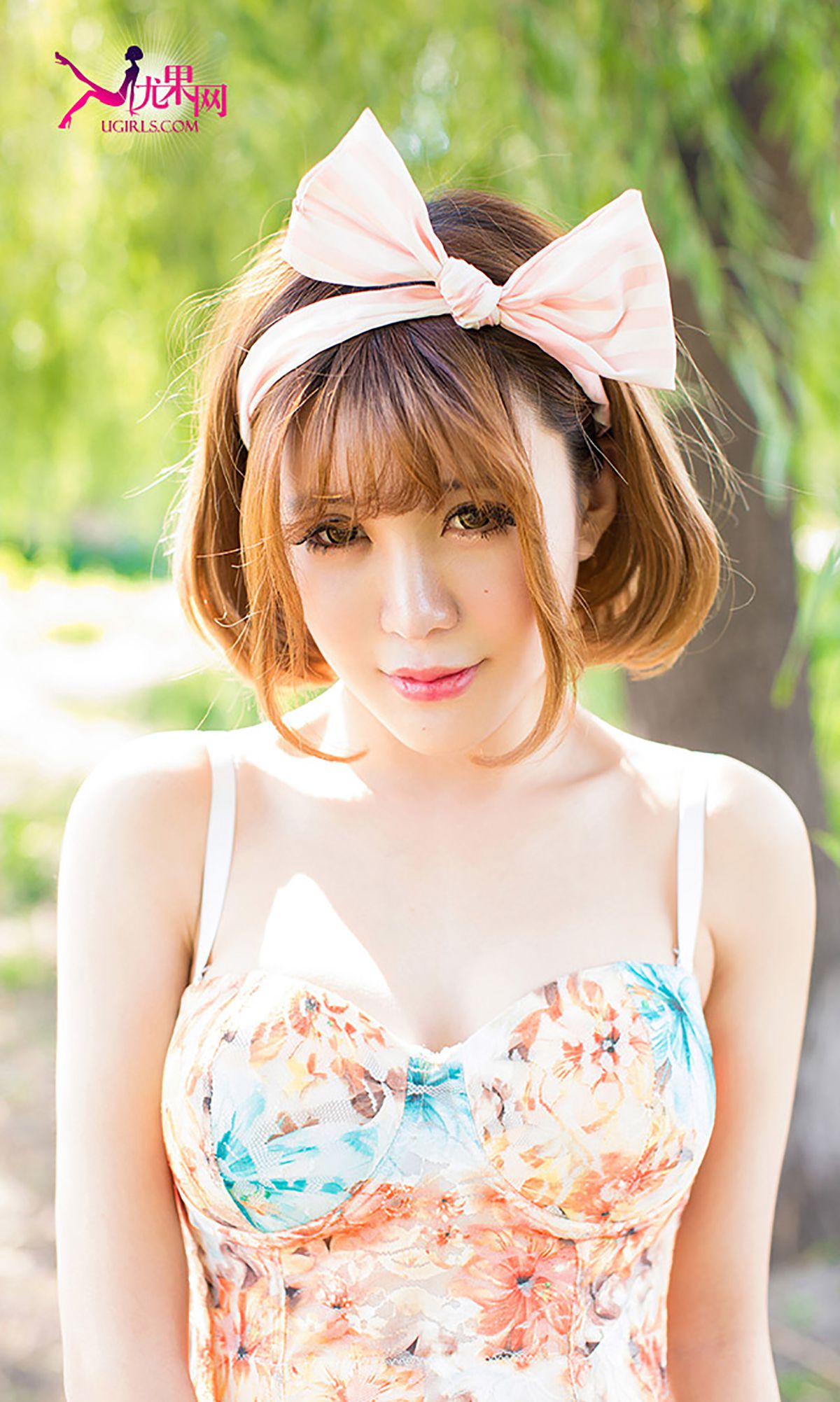 Ling Zixin ALIN The Sunshine Smile Face on the Edge Aisu Ugirls No.054