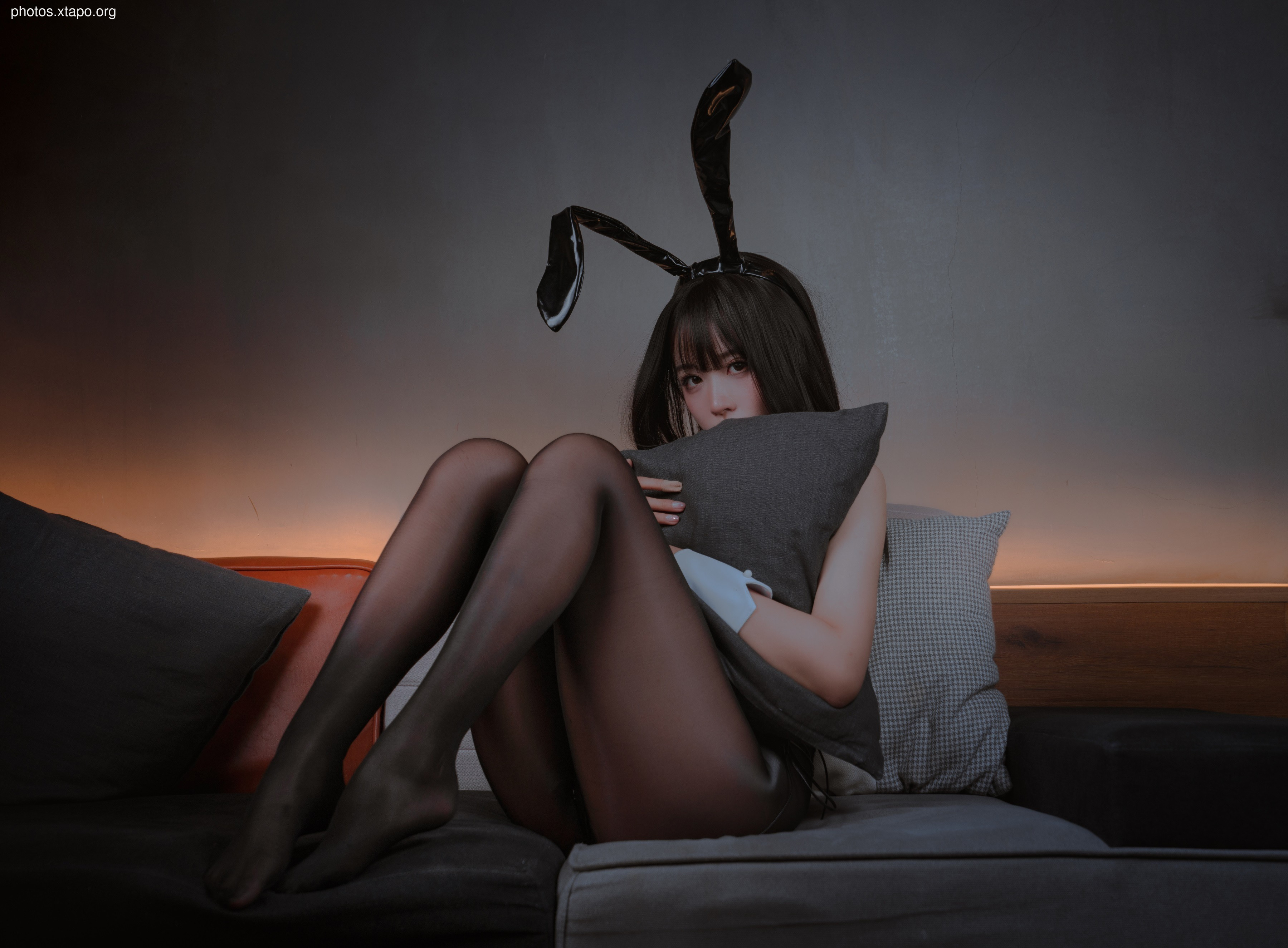 Sister Xuan Xiao Xue Mid -Autumn Festival Rabbit Girl