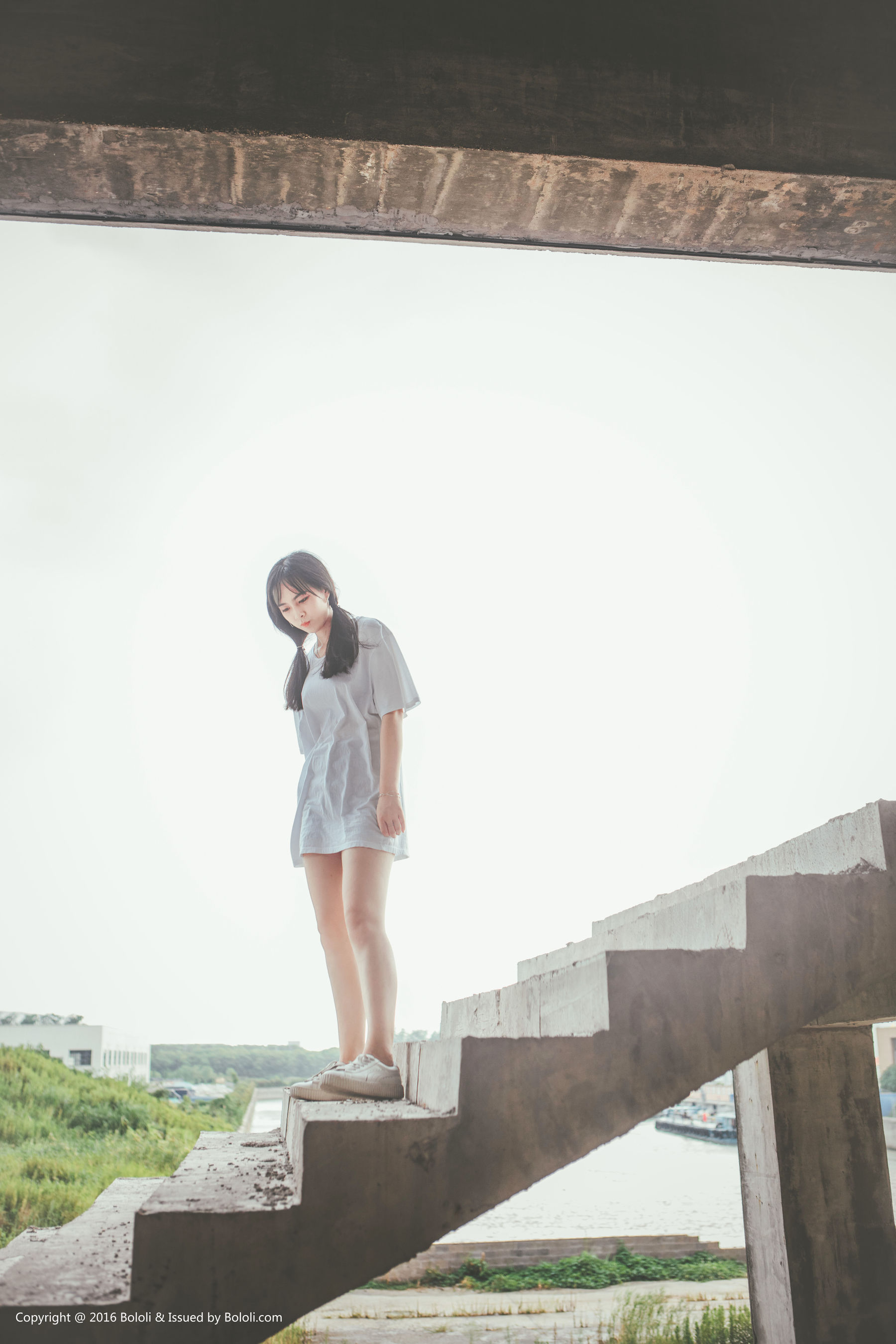 Super fierce Nuo Japanese Double Ponytail Girl Kimoe Que Meng Culture Kim020