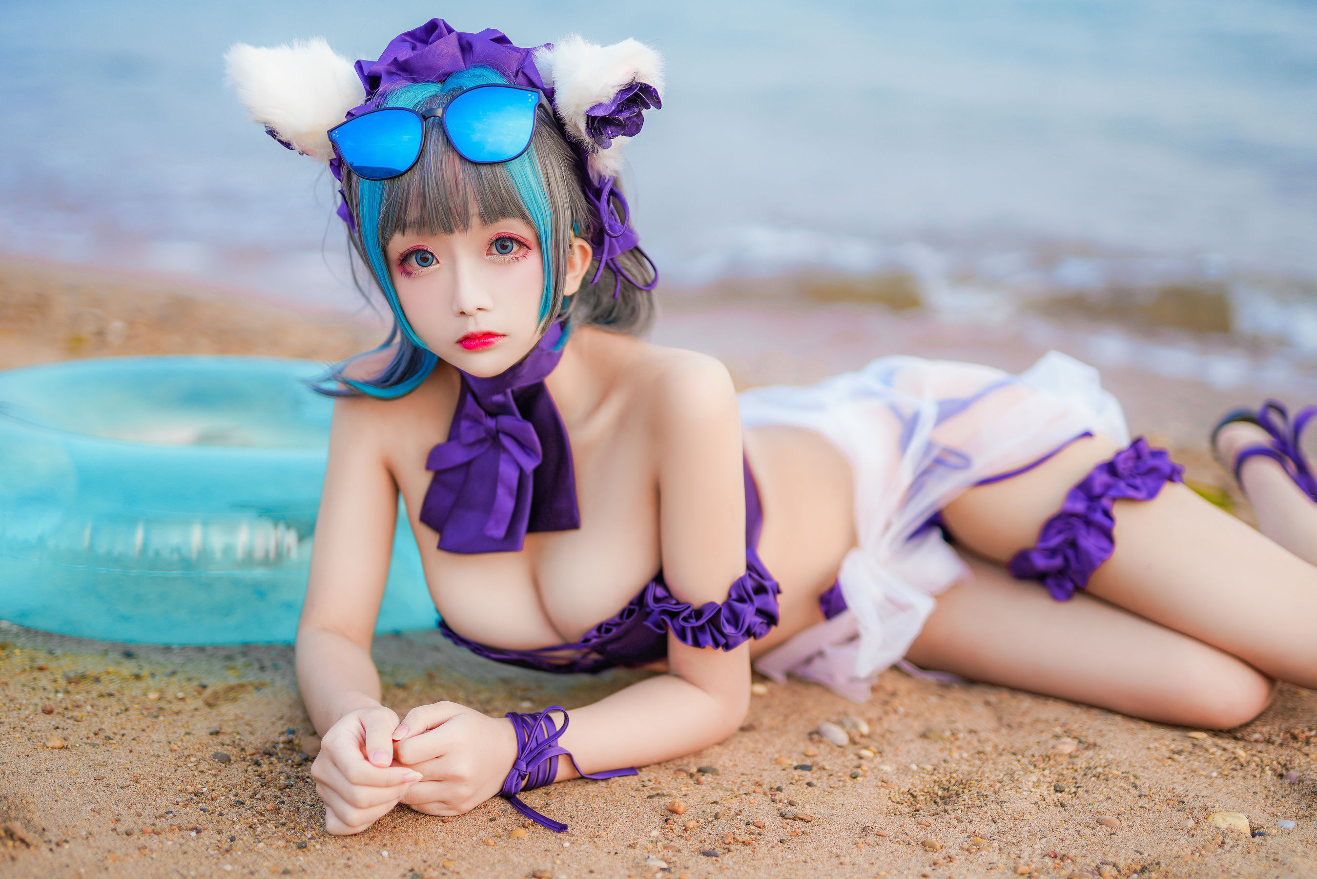 COS Welfare COSPLAY Renai Jiao -Chai County Cat Swimsuit