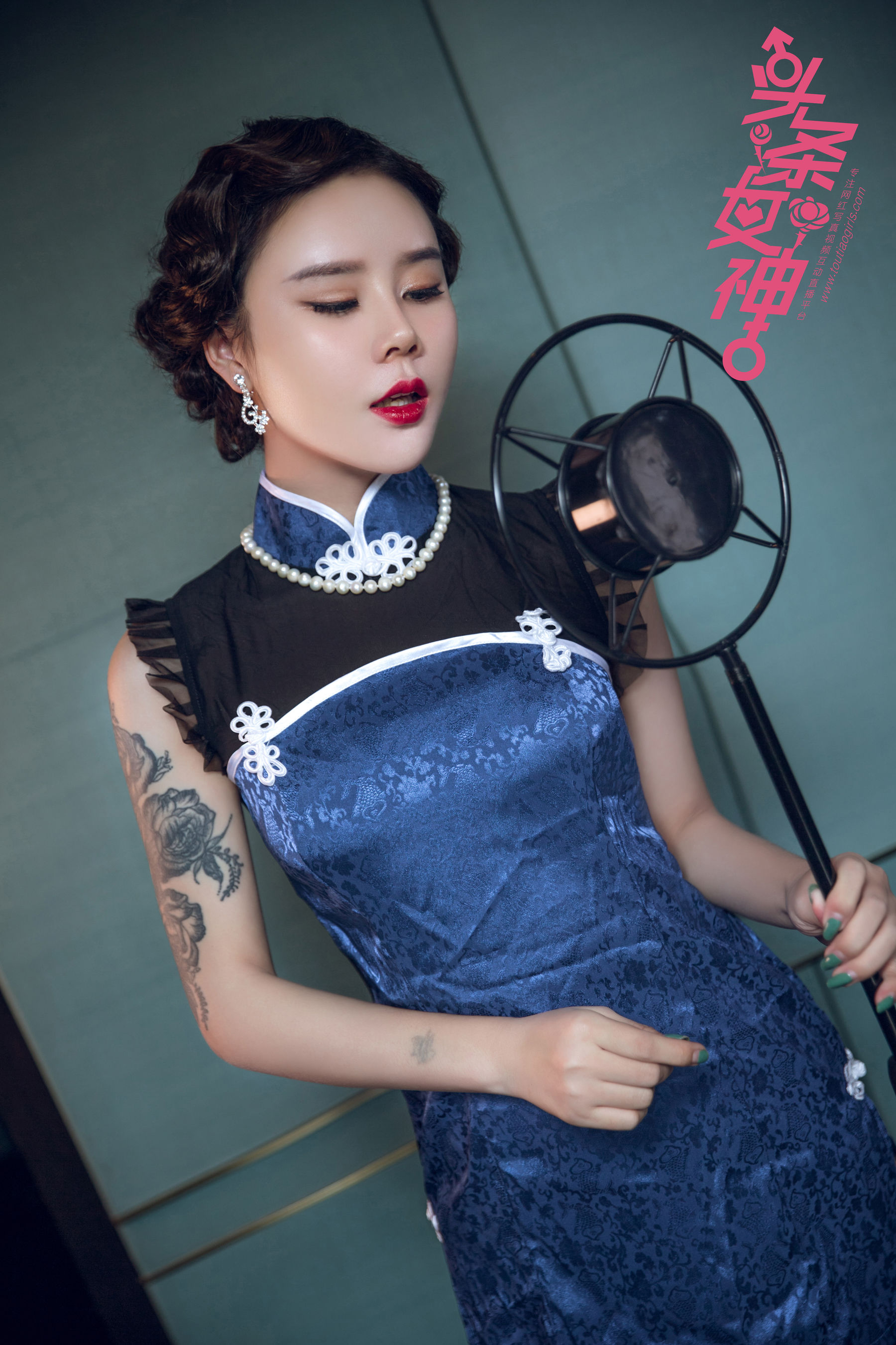 Elysha Night Shanghai Cheongsam LOGO Toutiao