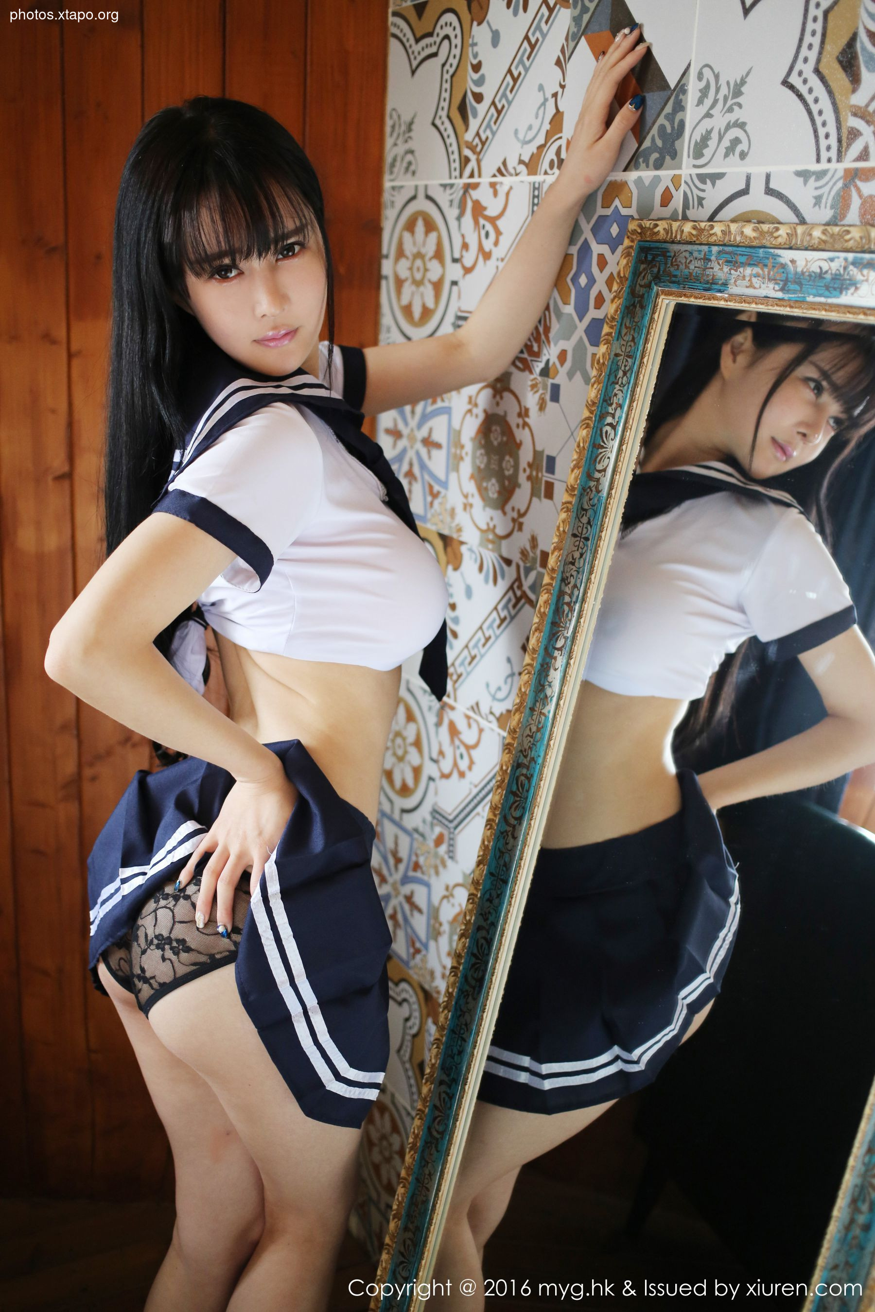 Cai Wenyu Angle Sailor Server Uniform Miyuan Pavilion Mygirl VOL.212