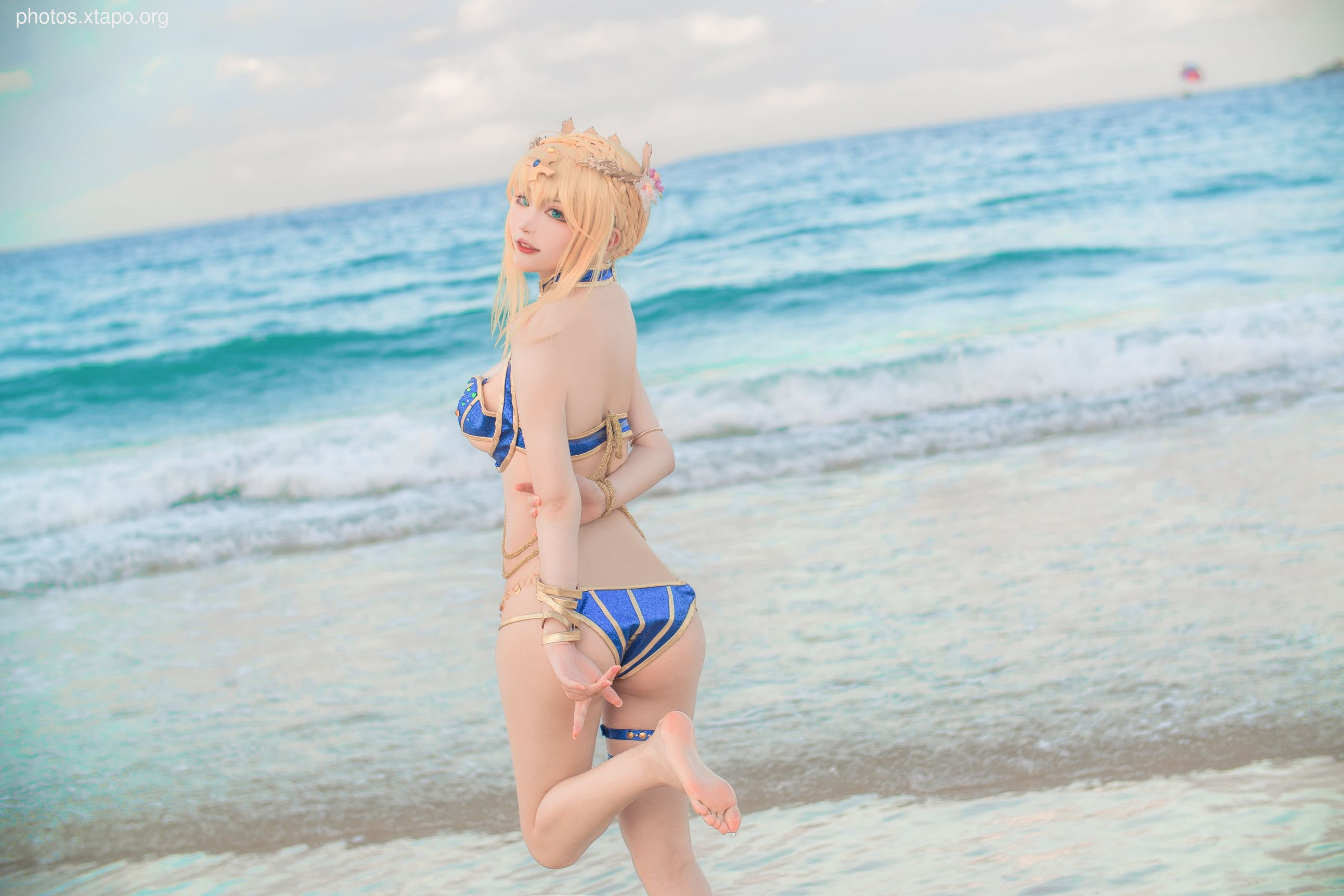 NO.029 White Gun Swimsuit 48P-257MB