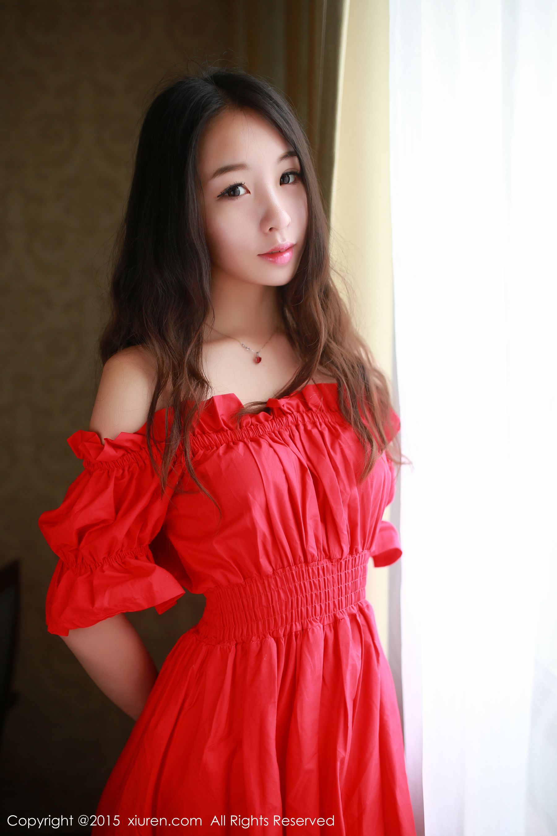 Zi Xuan Crystal DressHot PantsNet Socks Uniform Xiuren No.347