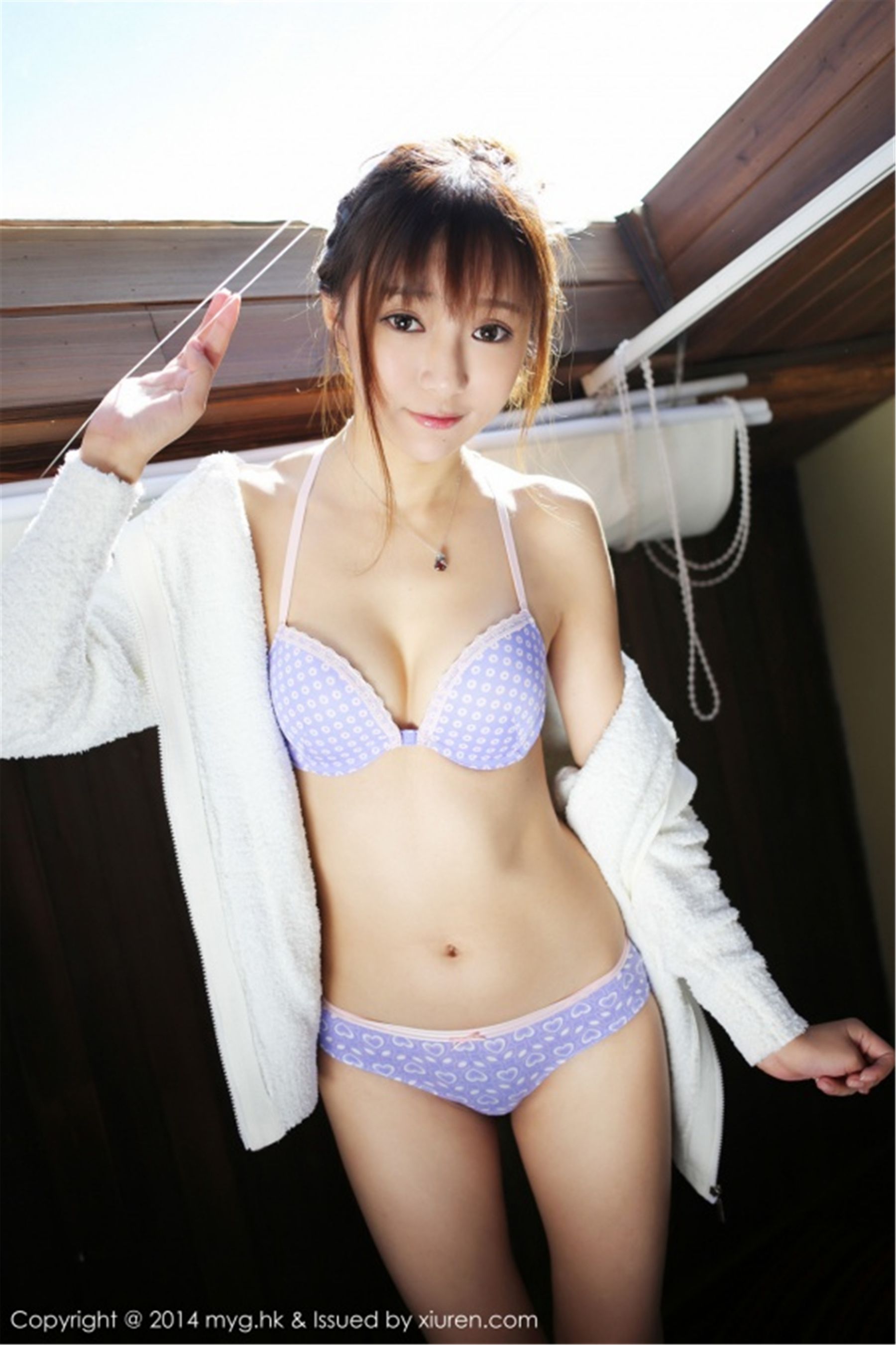 Wang Xinyao Yanni Lijiang Travel pajamas2 sets of underwear MYGIRL VOL.068