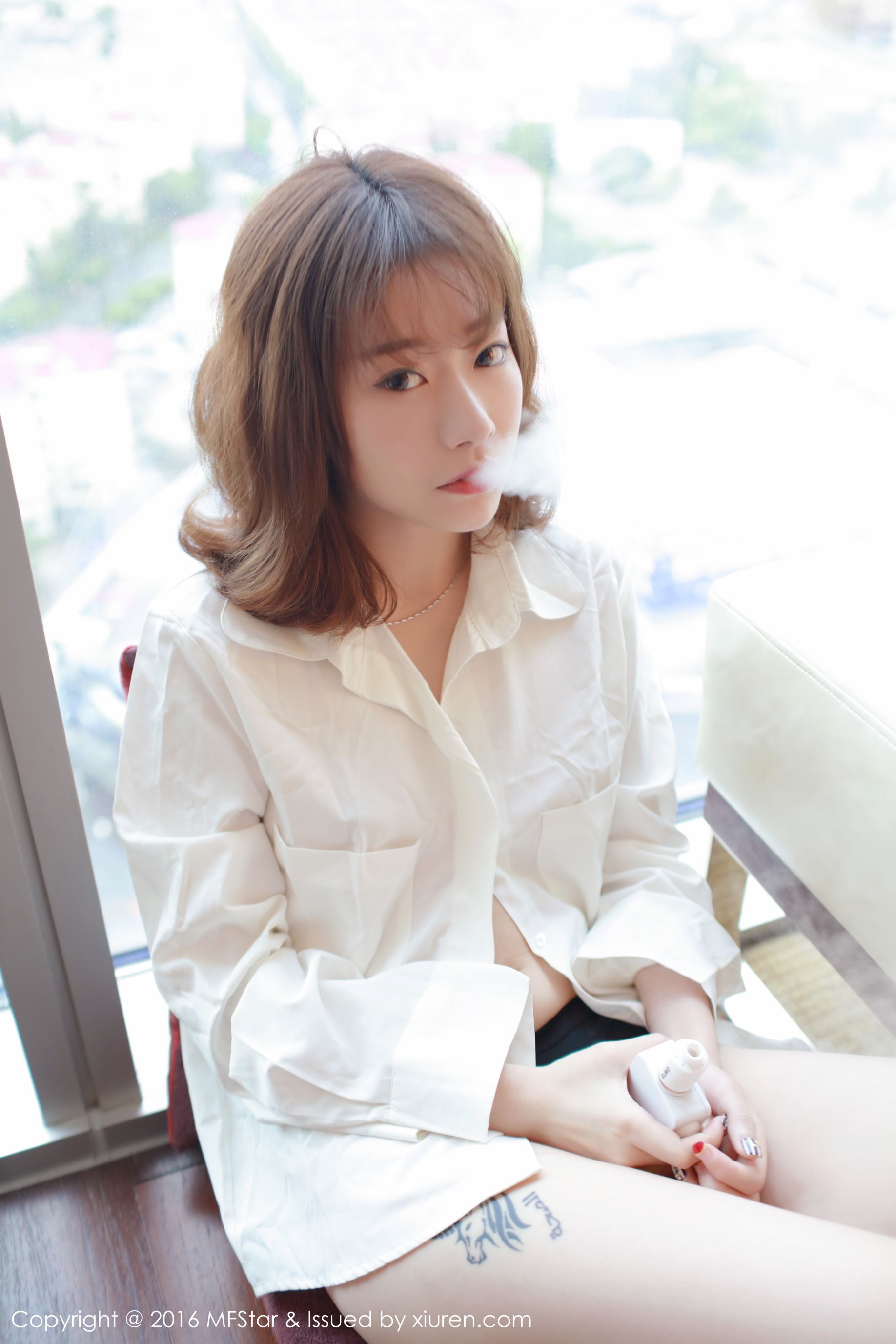 Chen Siyu Mango The Seduced Breast Enhancement and Copy Legs Model College MFSTAR VOL.066