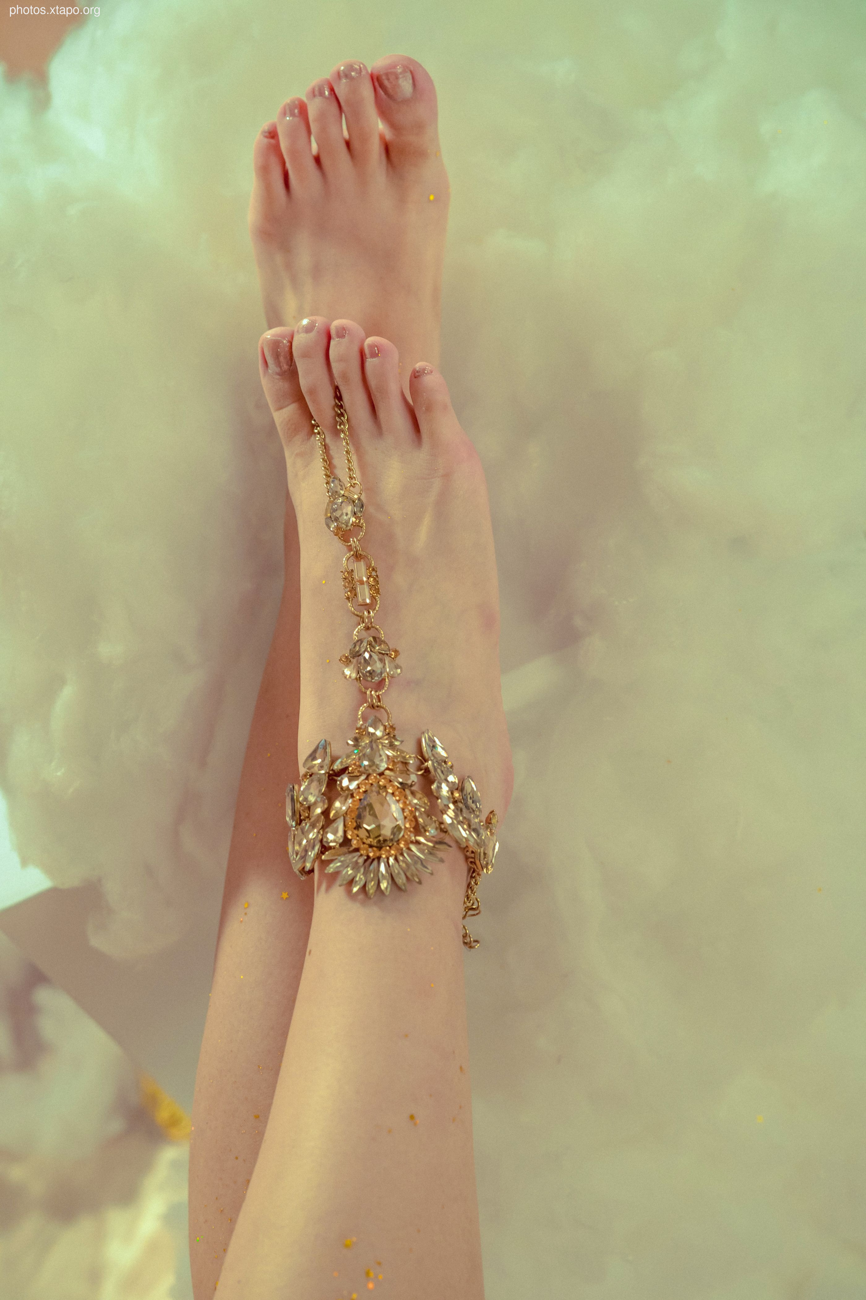 Yunxi Creek -Milk Peach Citrine Crystal Crystal