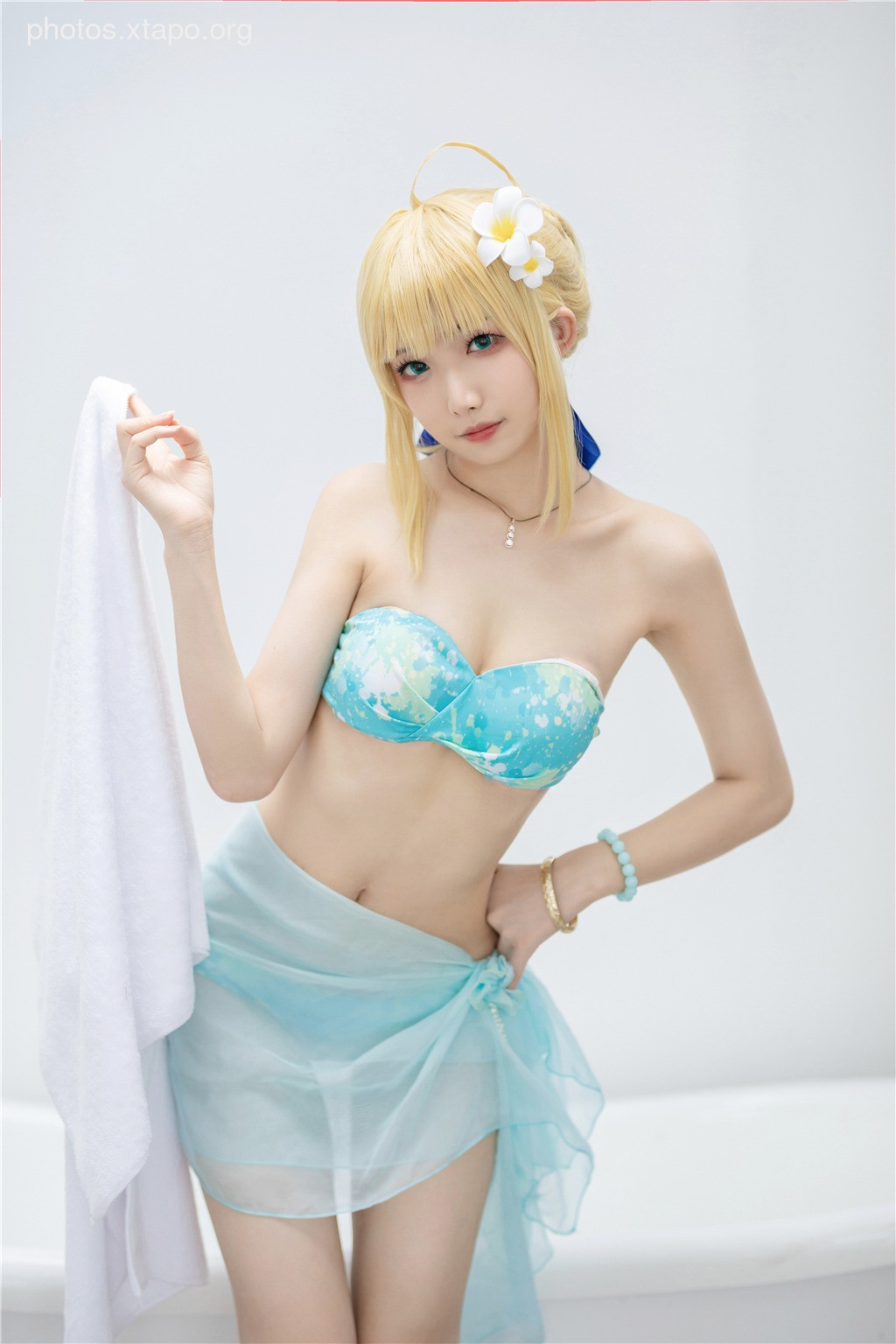 Frontier v - Artoria Pendragon Swimsuit 40P45M