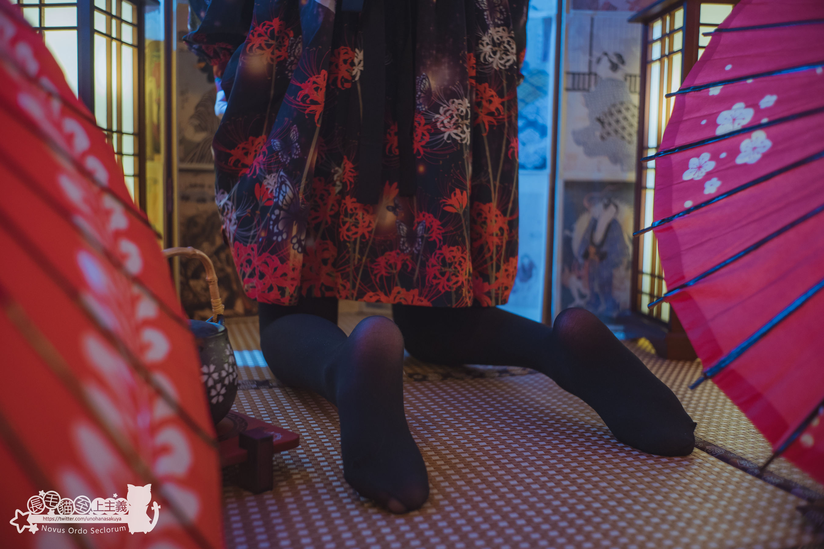 Welfare COS Waiser Kagiki Rin Rin Rin Josei -On the night when cluster amaryllis blooms