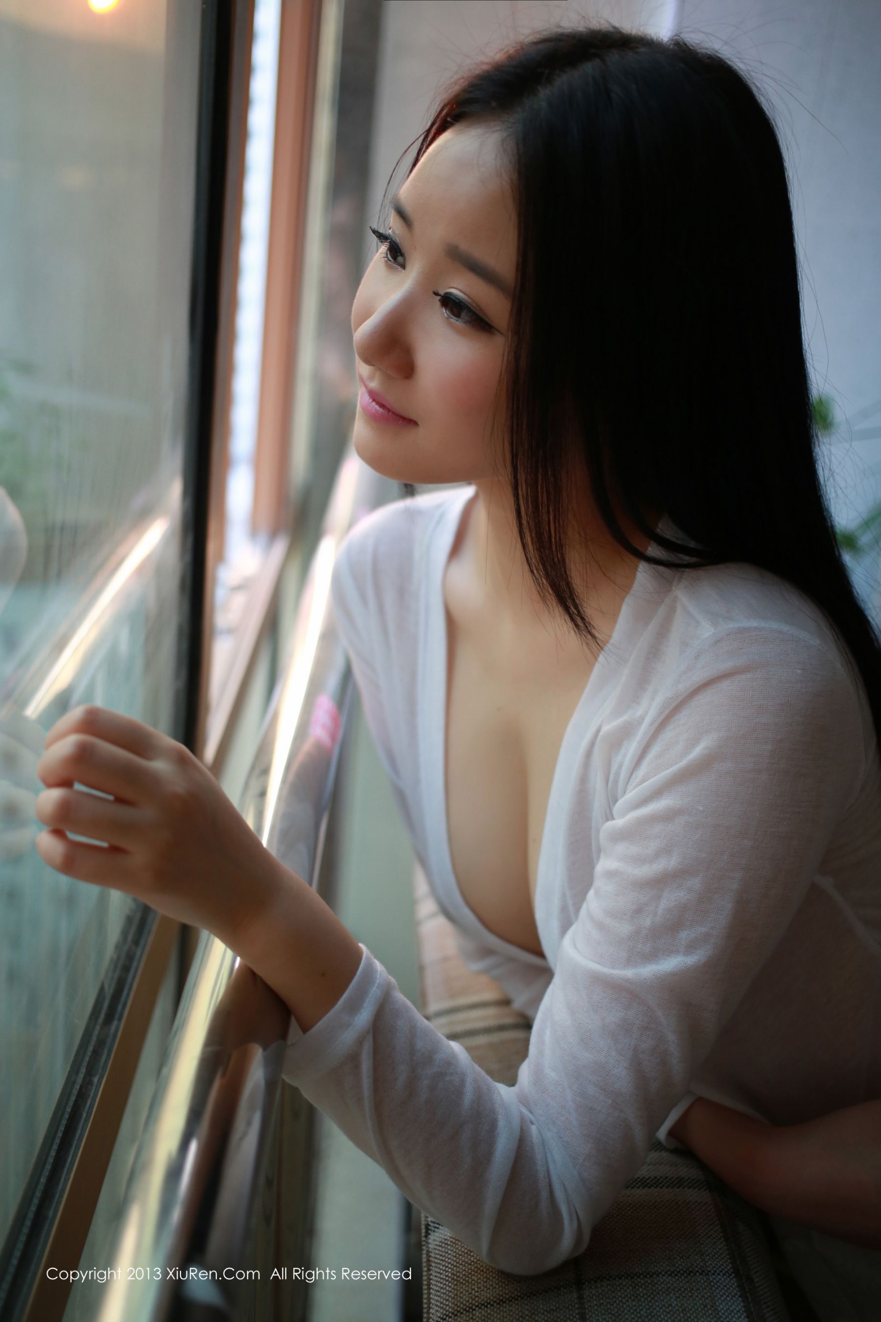 Hu Qi Seven Little Fresh Private House Xiuren Xiuren No.008