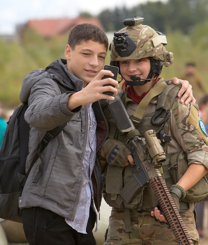 The girl paved the way